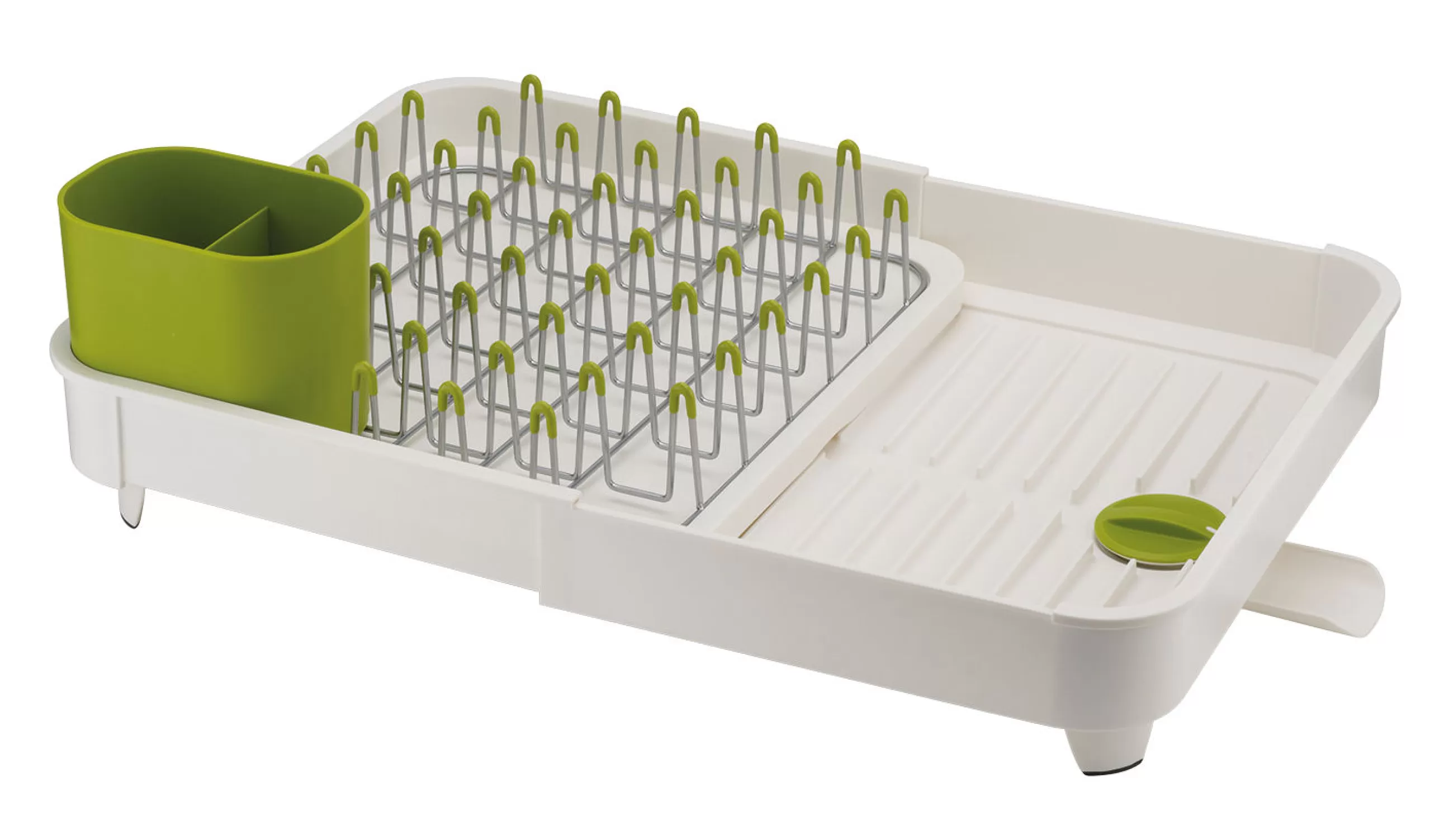 Nettoyage Et Rangement>Joseph Joseph Egouttoir Extend Metal Blanc Vert / Extensible - Blanc - Vert