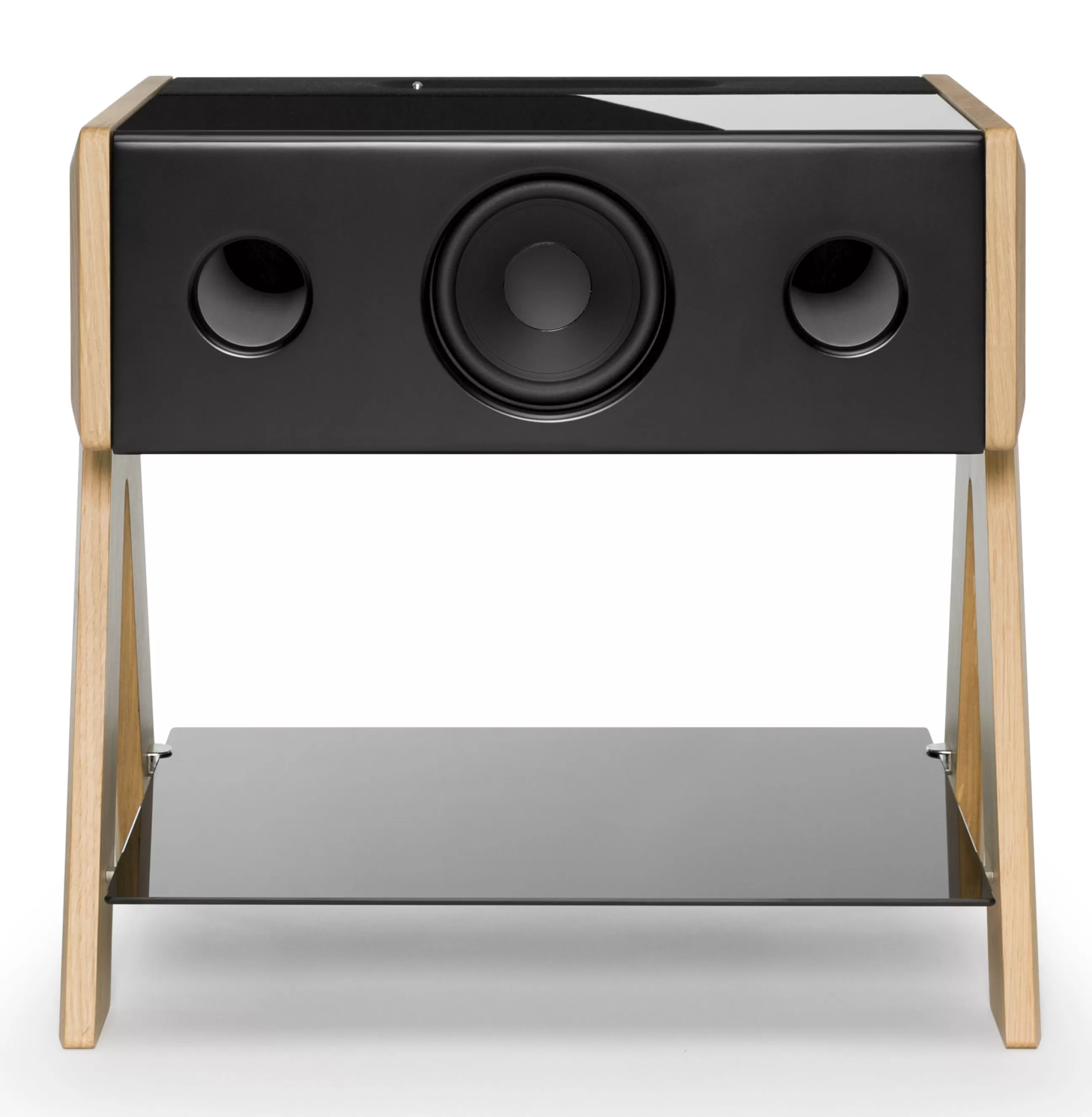 Enceintes Audio Son>La Boite Concept Enceinte Bluetooth Cube Bois Naturel / Thruster 2.1 - Chene