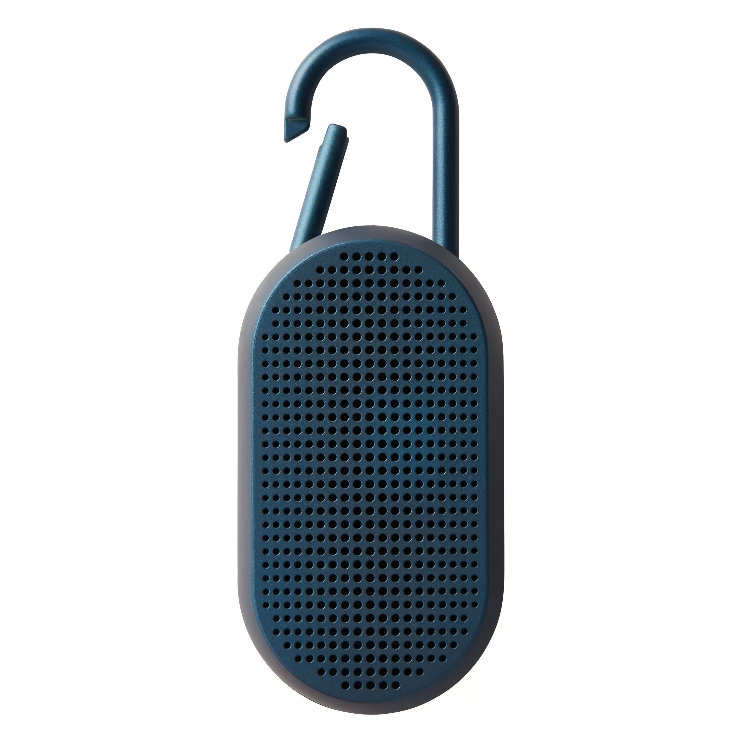 Enceintes Audio Son>Lexon Enceinte Bluetooth Mino T - 5W Plastique Bleu / Etanche - Mousqueton Integre / Station D'Accueil - Bleu Fonce Mat