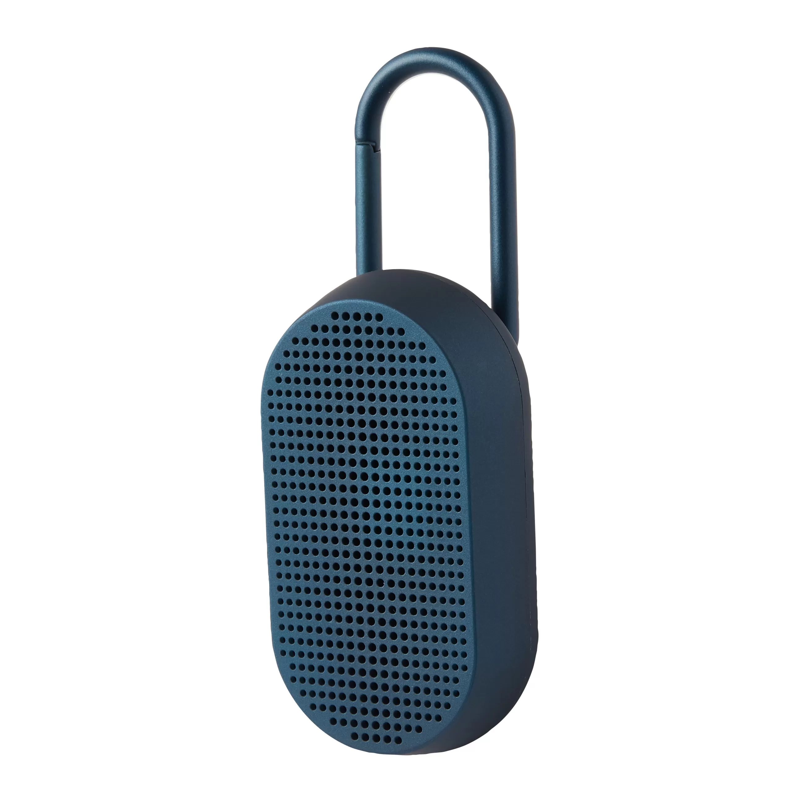 Enceintes Audio Son>Lexon Enceinte Bluetooth Mino T - 5W Plastique Bleu / Etanche - Mousqueton Integre / Station D'Accueil - Bleu Fonce Mat