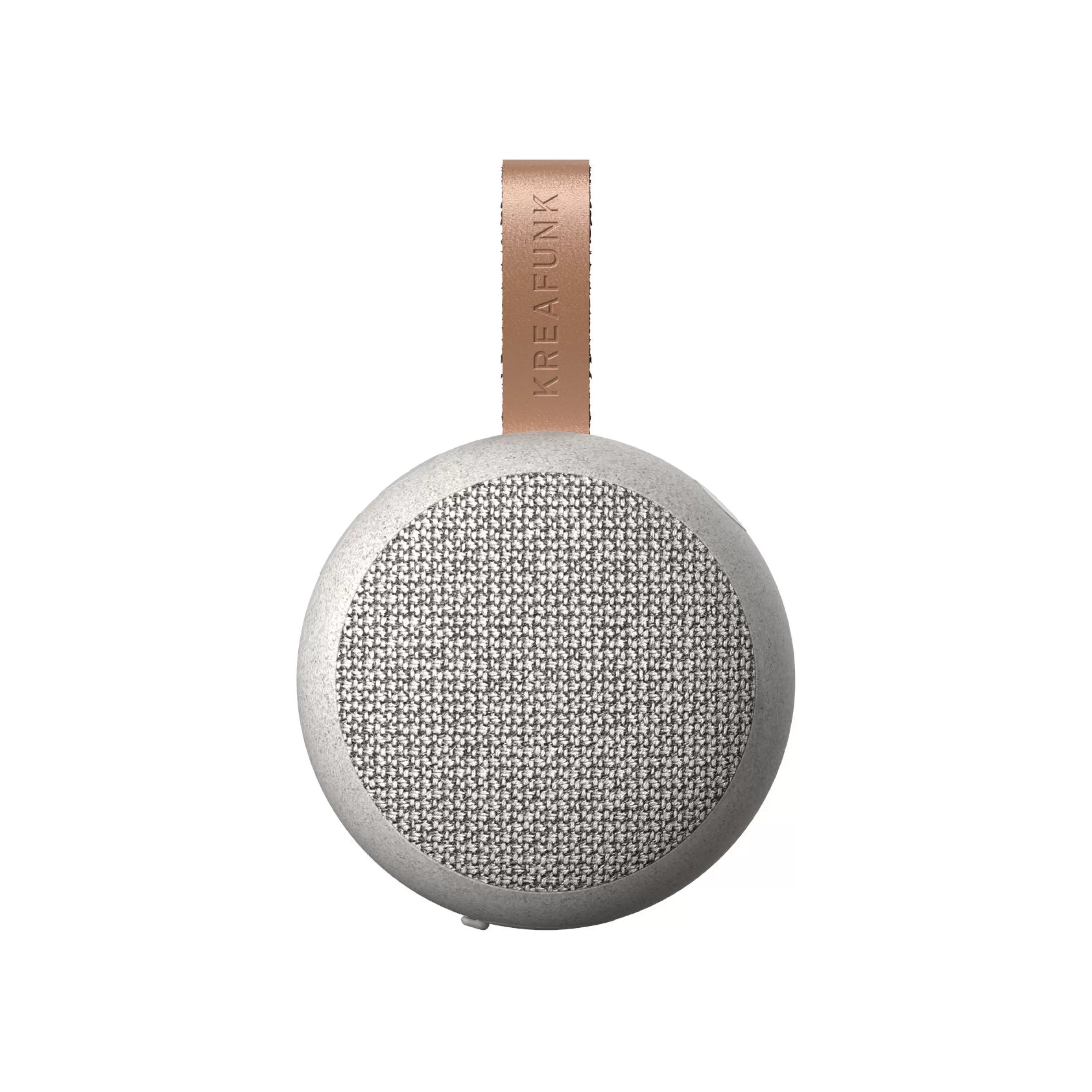 Enceintes Audio Son>Kreafunk Enceinte Bluetooth Portable Ago Care Plastique Gris / O 8 Cm - Gris Mouchete