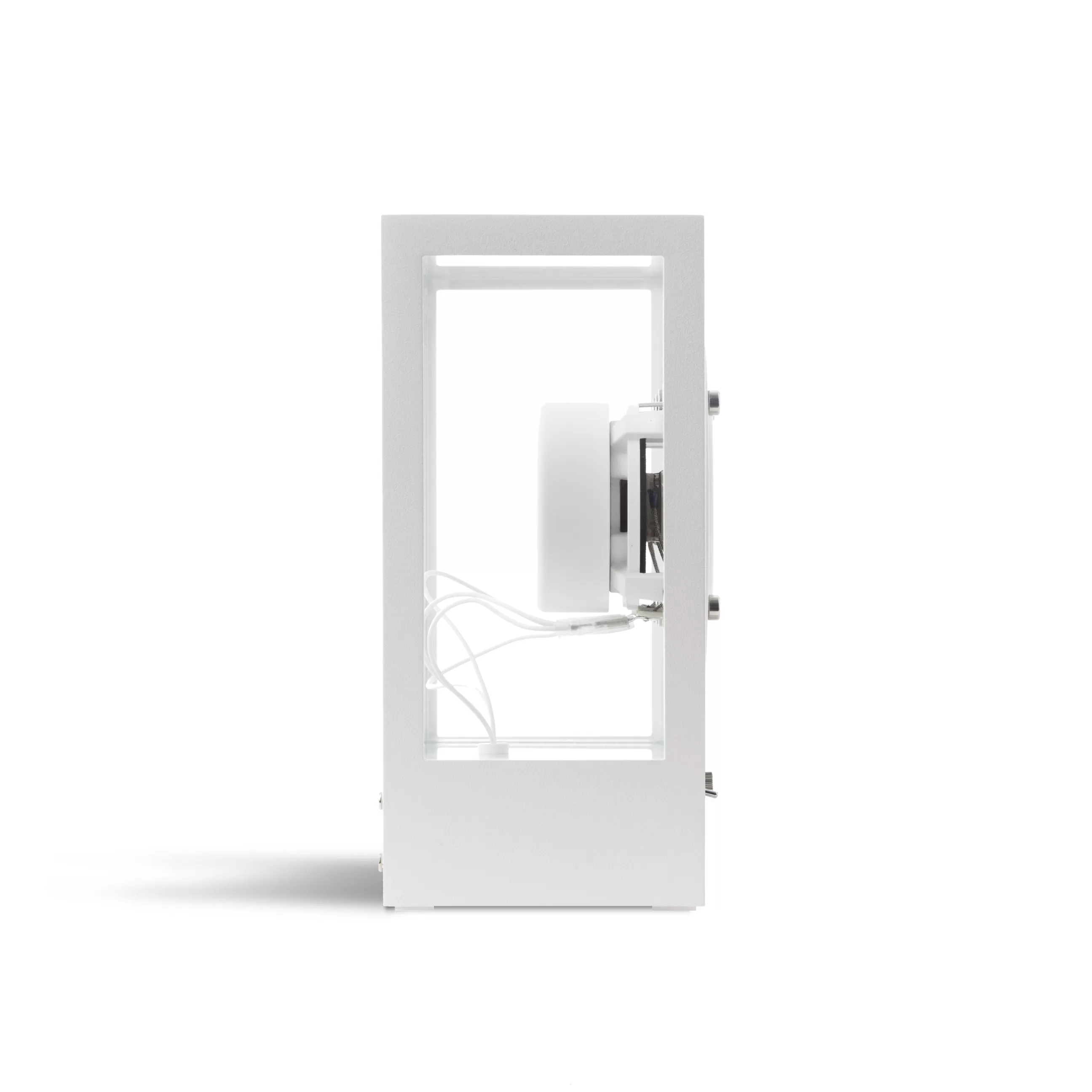 Enceintes Audio Son>Transparent Speaker Enceinte Small Verre Blanc Transparent / L 26 X H 20 Cm - Verre Trempe - Blanc - Transparent