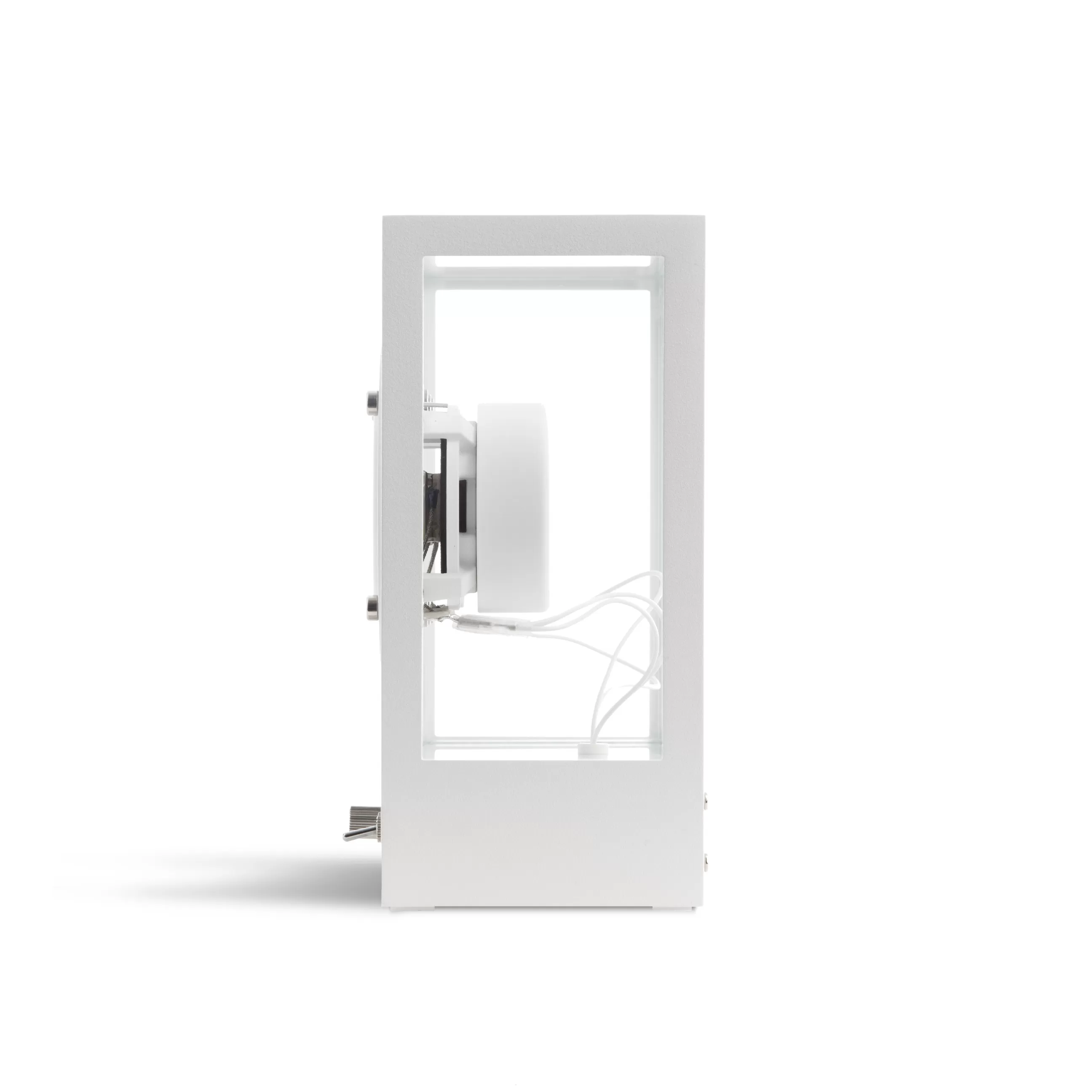 Enceintes Audio Son>Transparent Speaker Enceinte Small Verre Blanc Transparent / L 26 X H 20 Cm - Verre Trempe - Blanc - Transparent