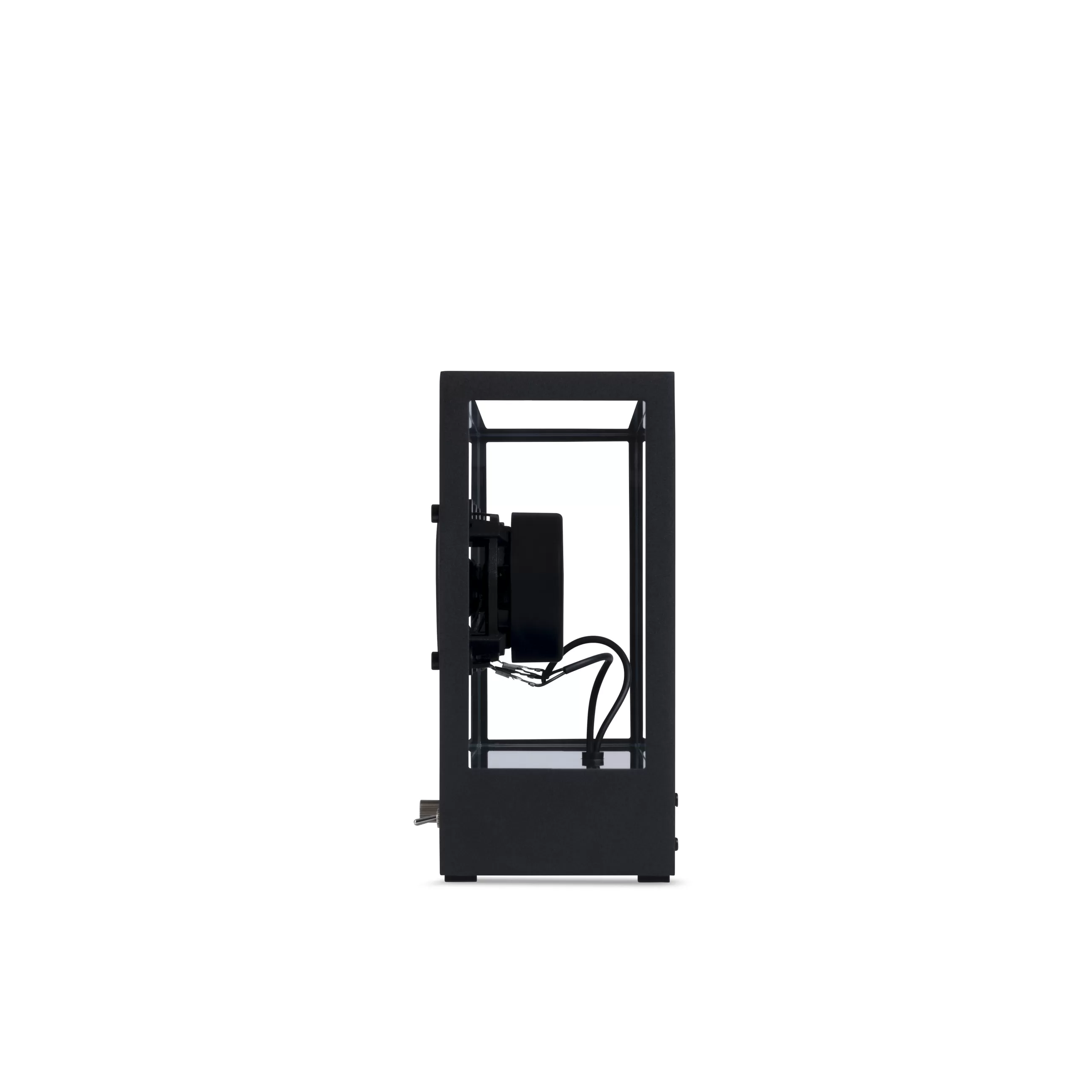 Enceintes Audio Son>Transparent Speaker Enceinte Small Verre Noir Transparent / L 26 X H 20 Cm - Verre Trempe - Noir - Transparent