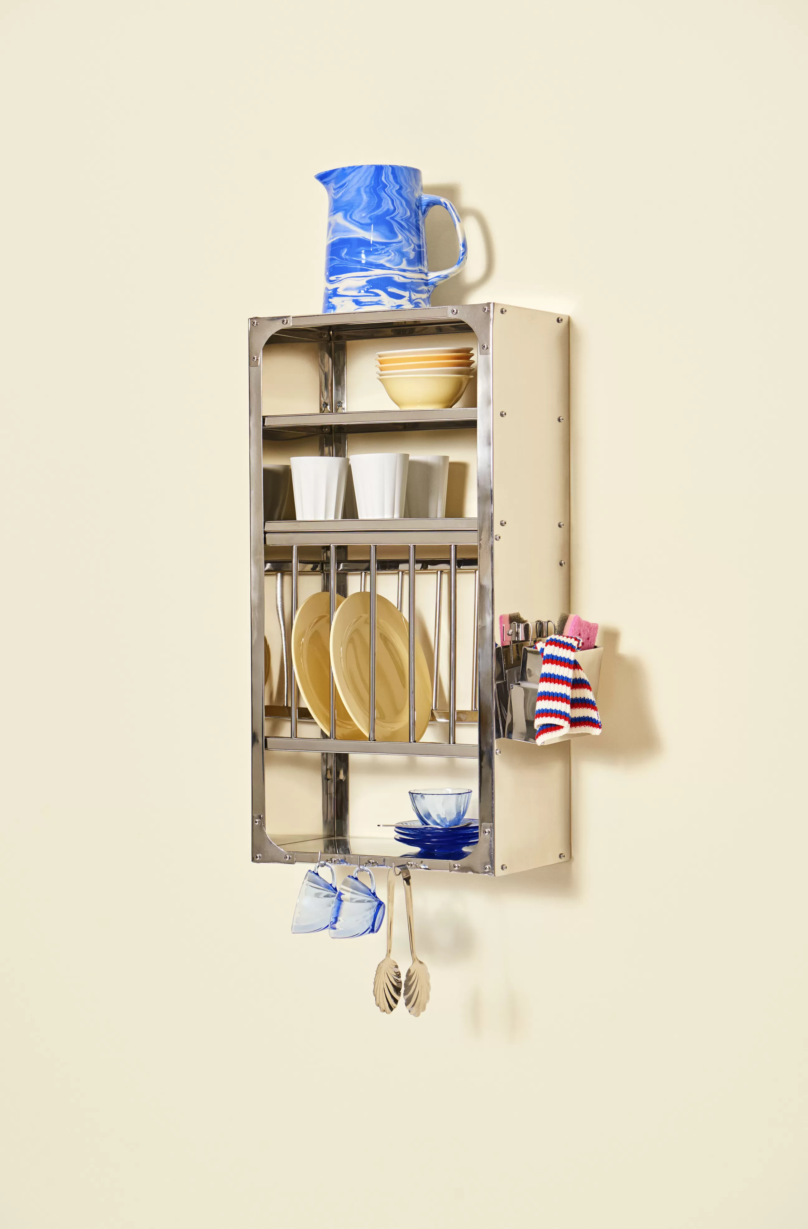 Compléments D'Ameublement>Hay Etagere Indian Medium Metal / Vaisselier - L 38 X H 78 Cm - Acier