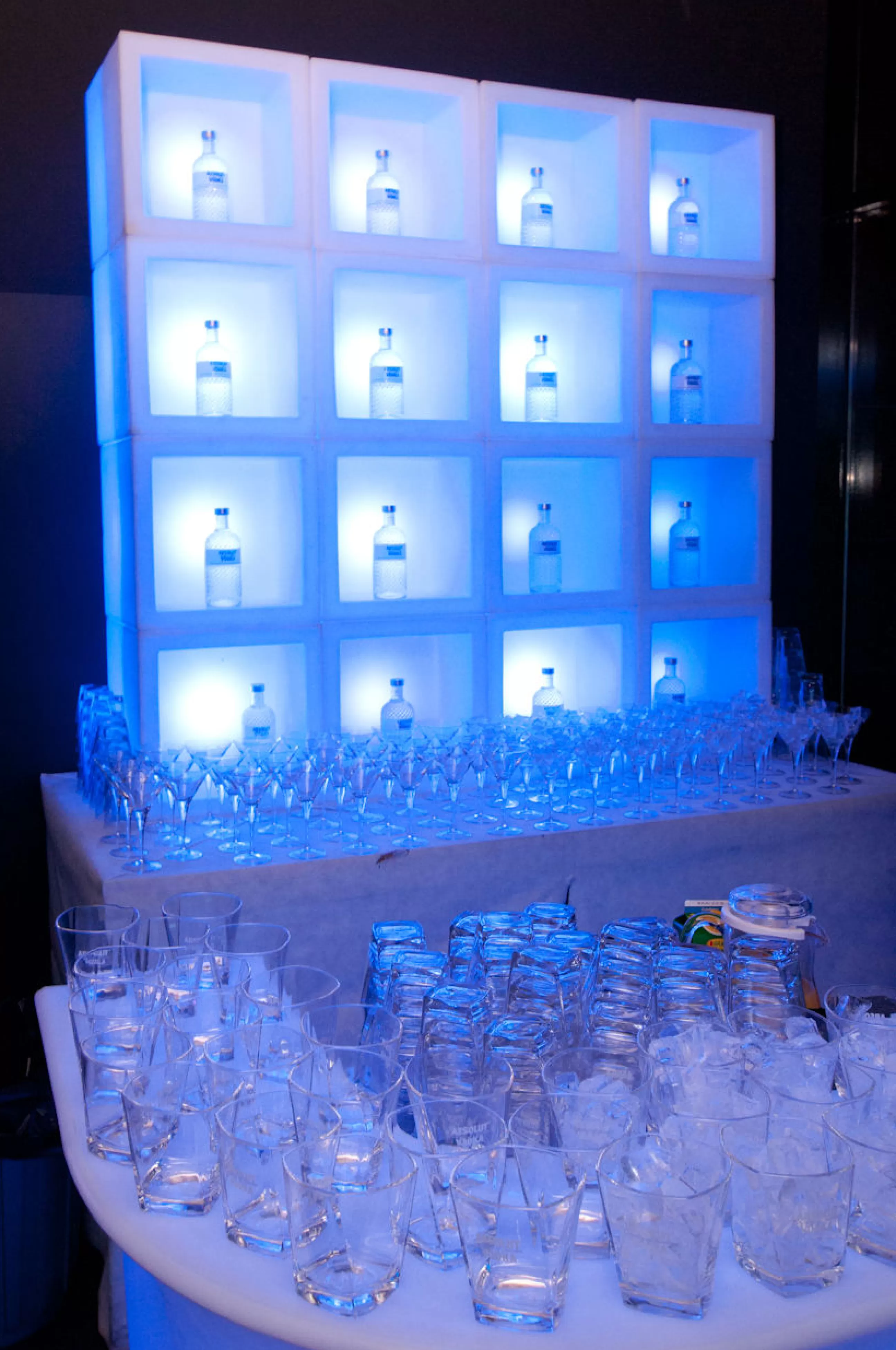 Mobilier Lumineux>Slide Etagere Lumineuse Open Cube Plastique Lumineux - Blanc
