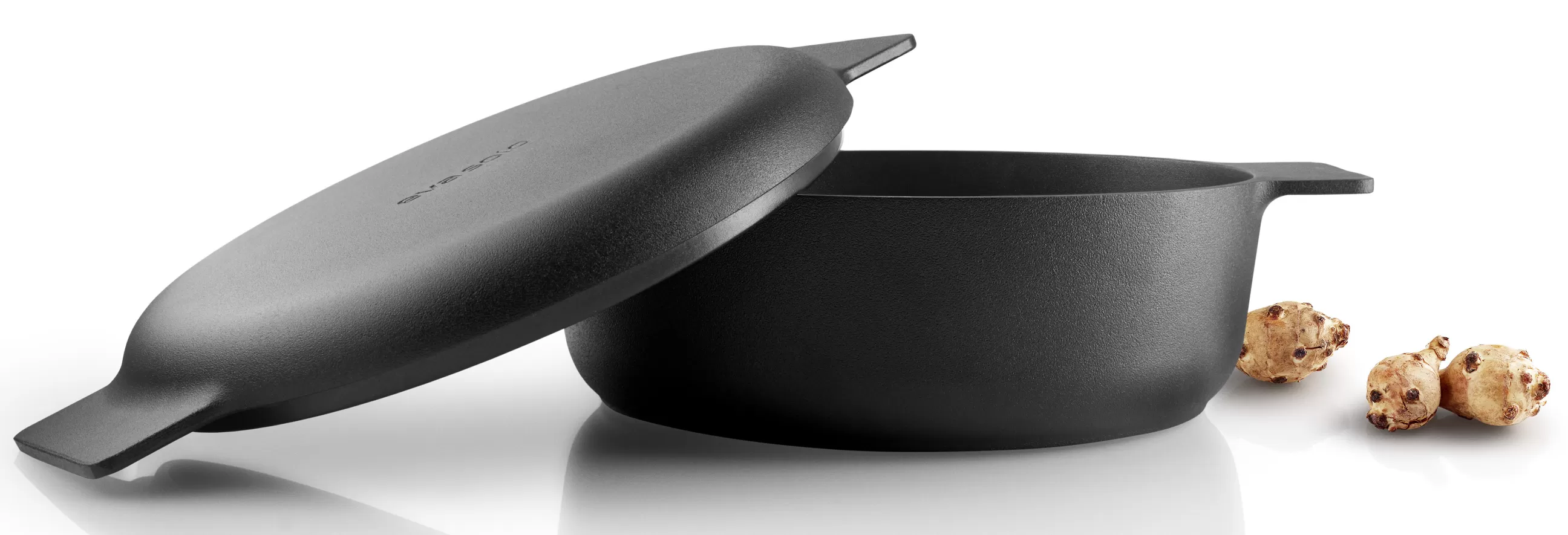 Plats Et Cuisson>Eva Solo Faitout Nordic Kitchen 2,5L Metal Noir / Fonte D'Aluminium - Tous Feux - Noir Mat