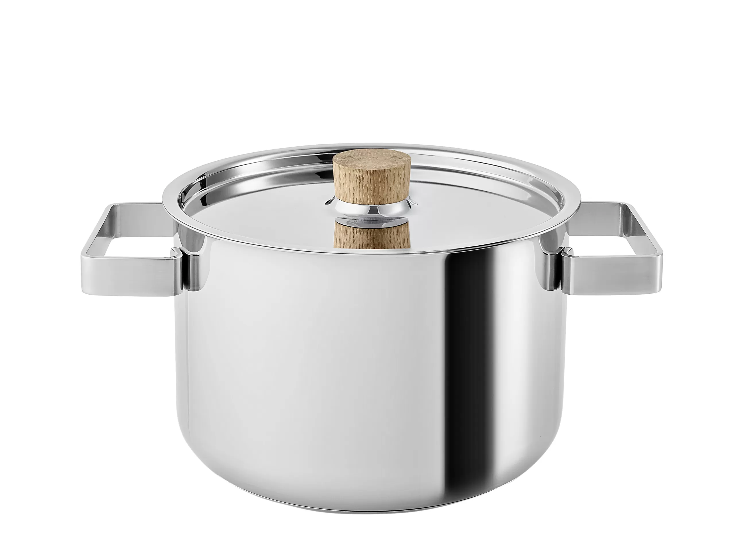 Plats Et Cuisson>Eva Solo Faitout Nordic Kitchen Bois Bois Naturel Metal / 3 L - Avec Couvercle - Chene - Inox