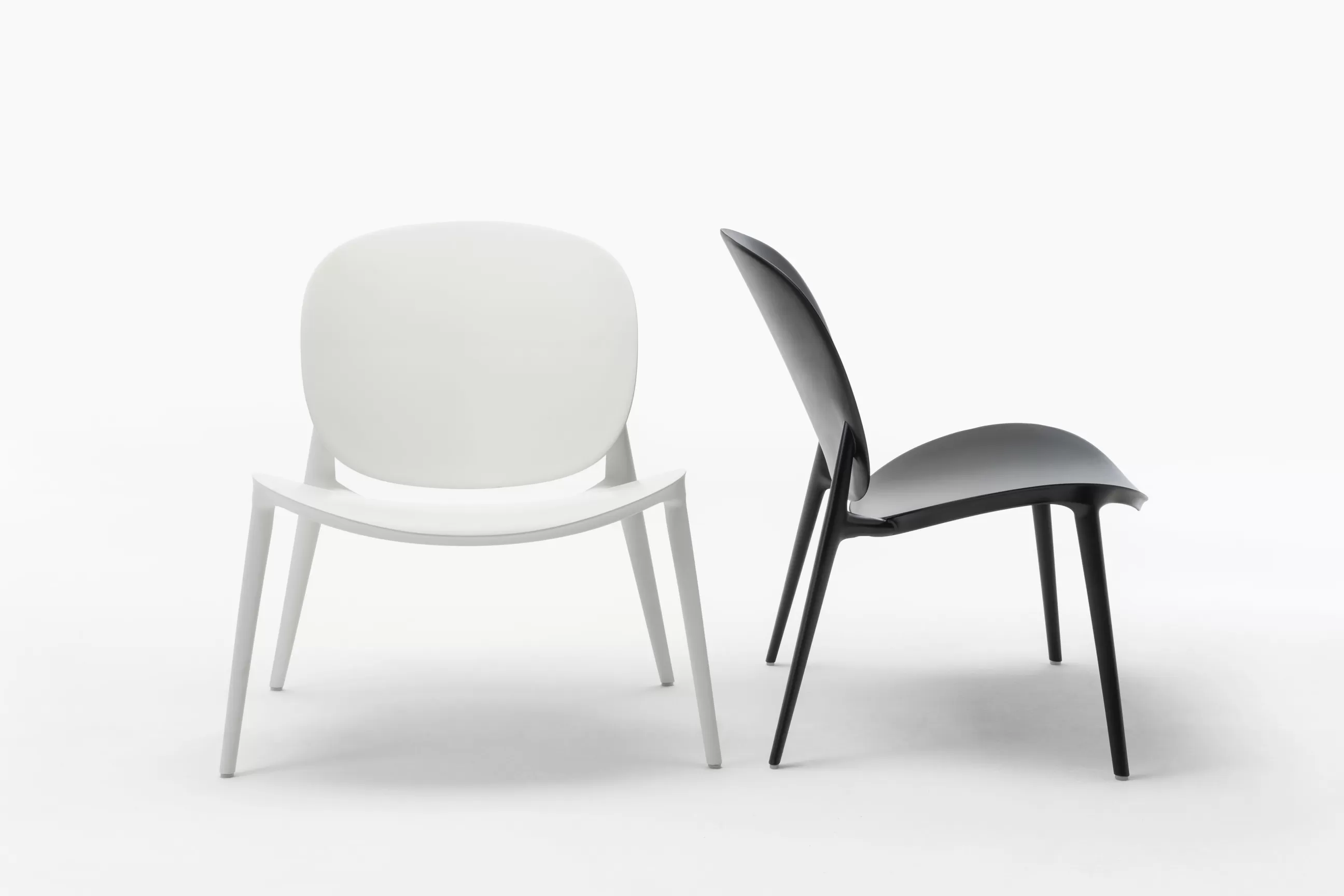 Fauteuils De Jardin>Kartell Fauteuil Bas Be Bop Plastique/ Indoor / Outdoor - Blanc