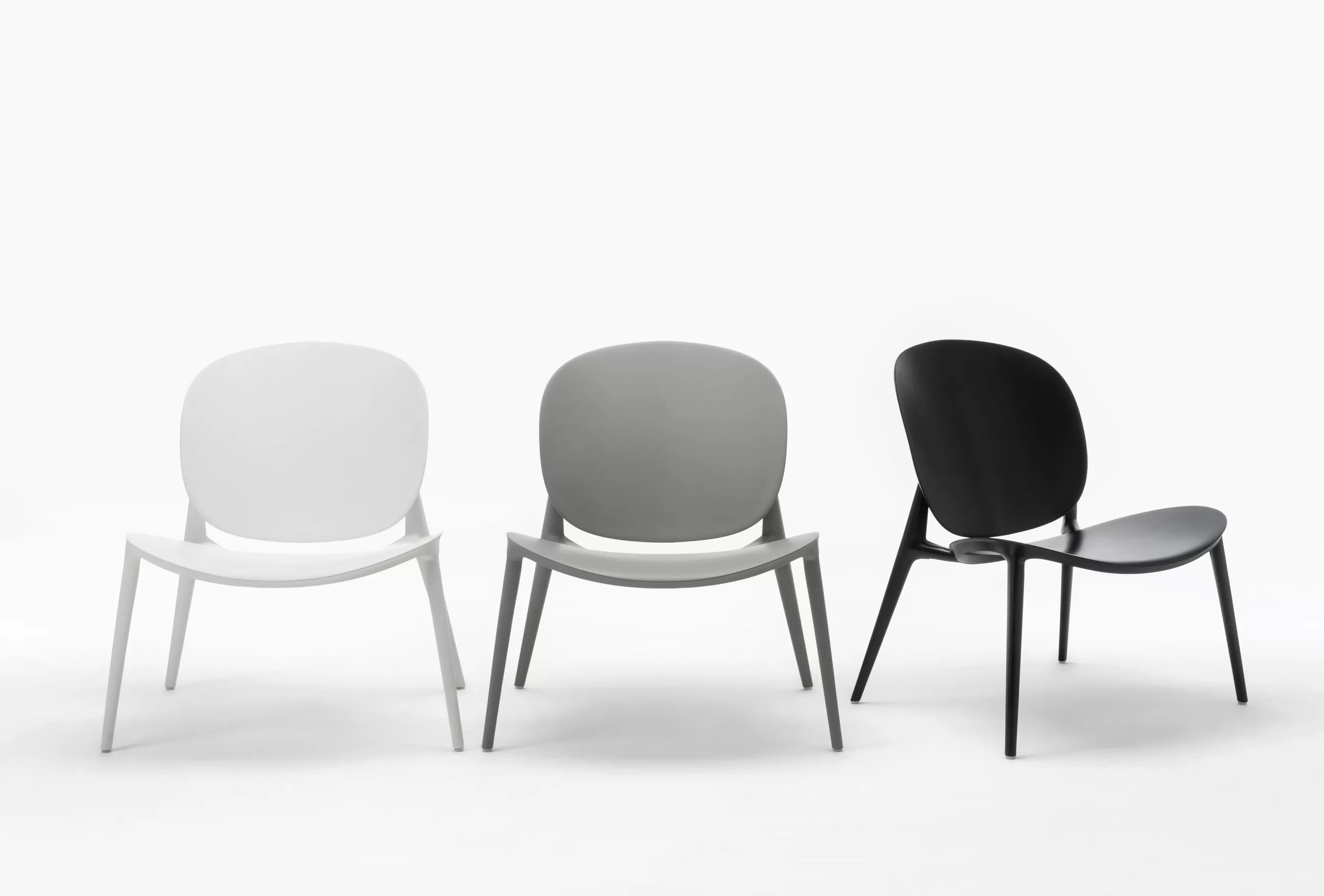 Fauteuils De Jardin>Kartell Fauteuil Bas Be Bop Plastique/ Indoor / Outdoor - Blanc