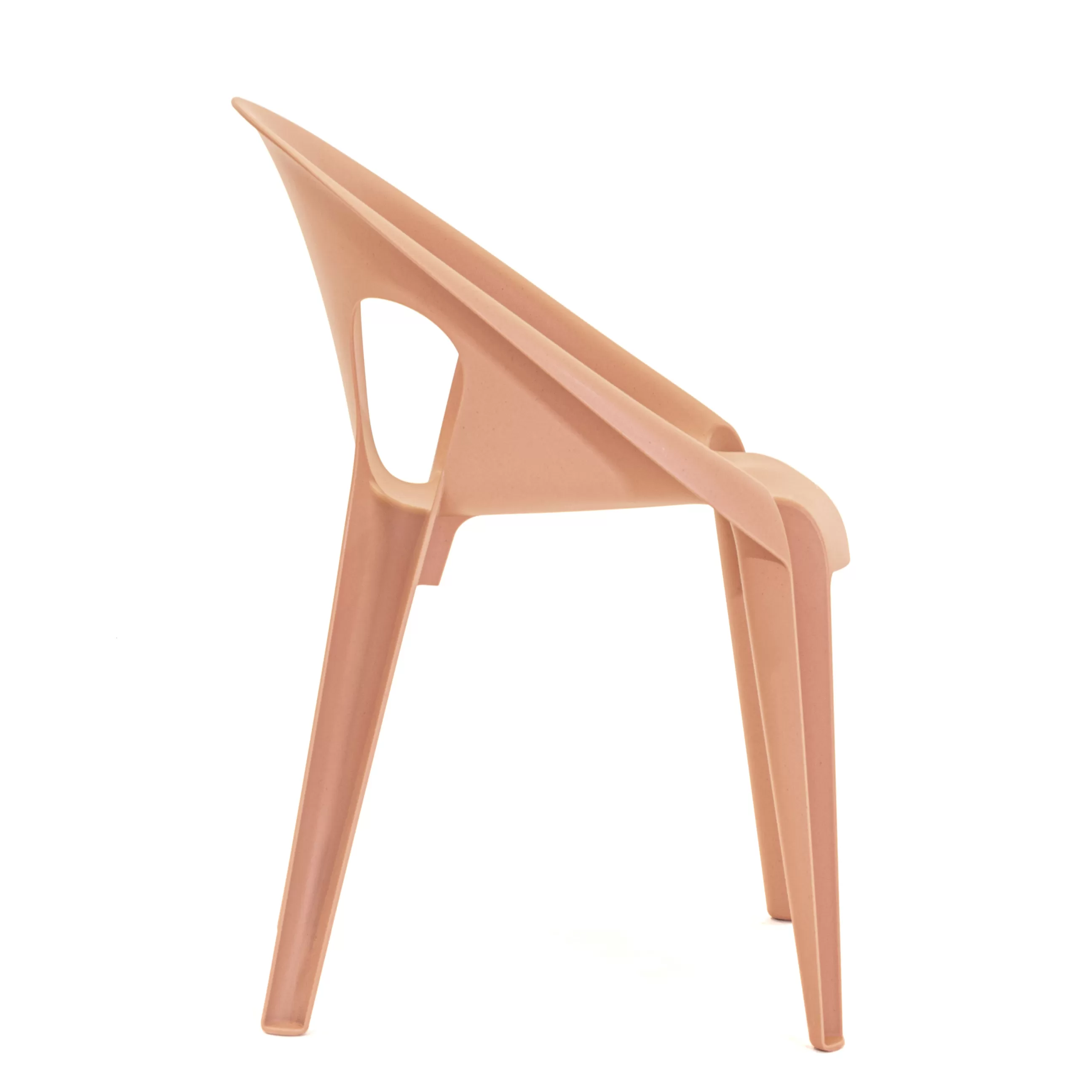 Chaises De Jardin>Magis Fauteuil Empilable Bell Plastique Orange / By Konstantin Grcic / Polypropylene Recycle - Eco-Concu - Orange Sunrise