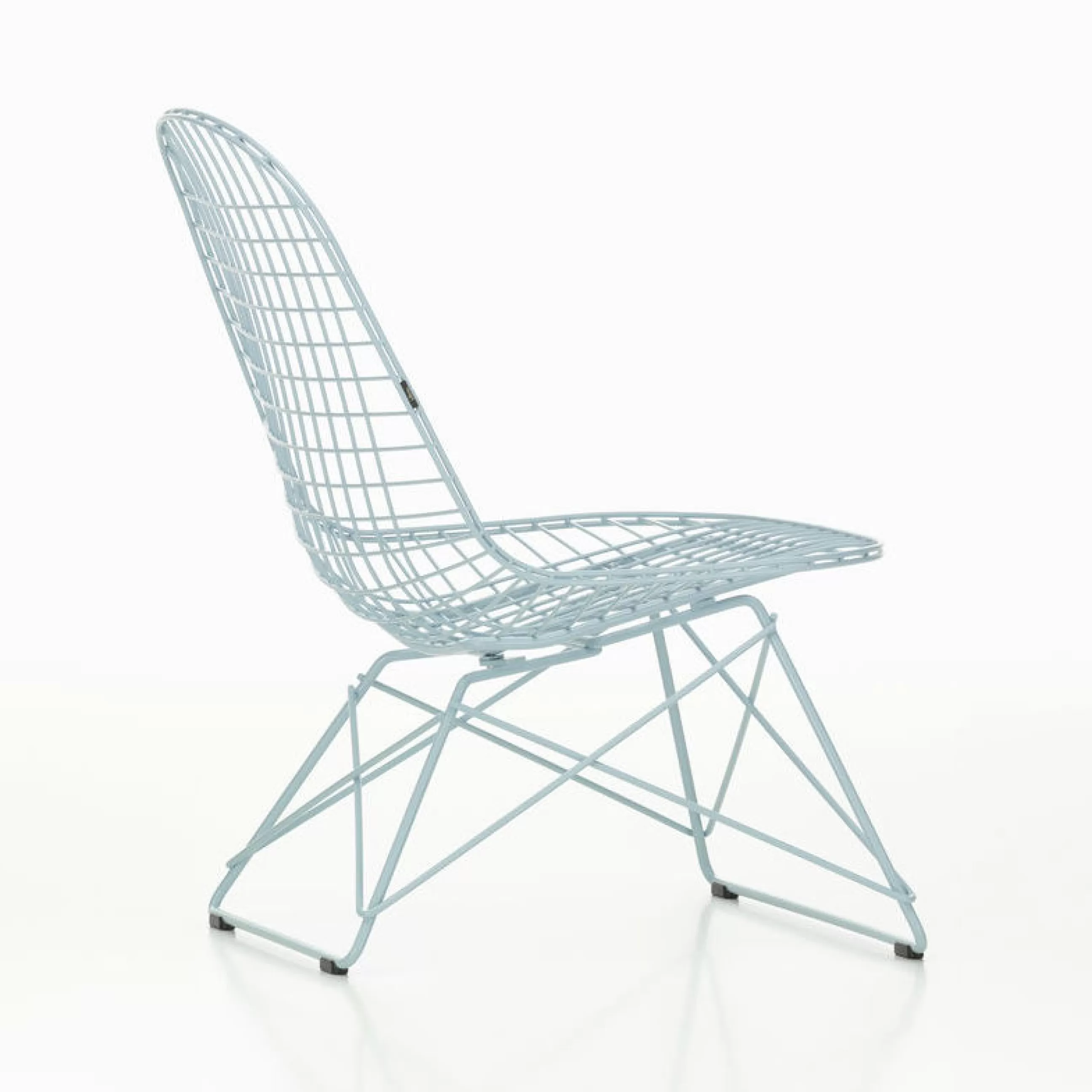 Terrasses Et Balcons>Vitra Fauteuil Lounge Wire Chair Lkr Metal Bleu / Charles & Ray Eames, 1951 - Bleu Ciel