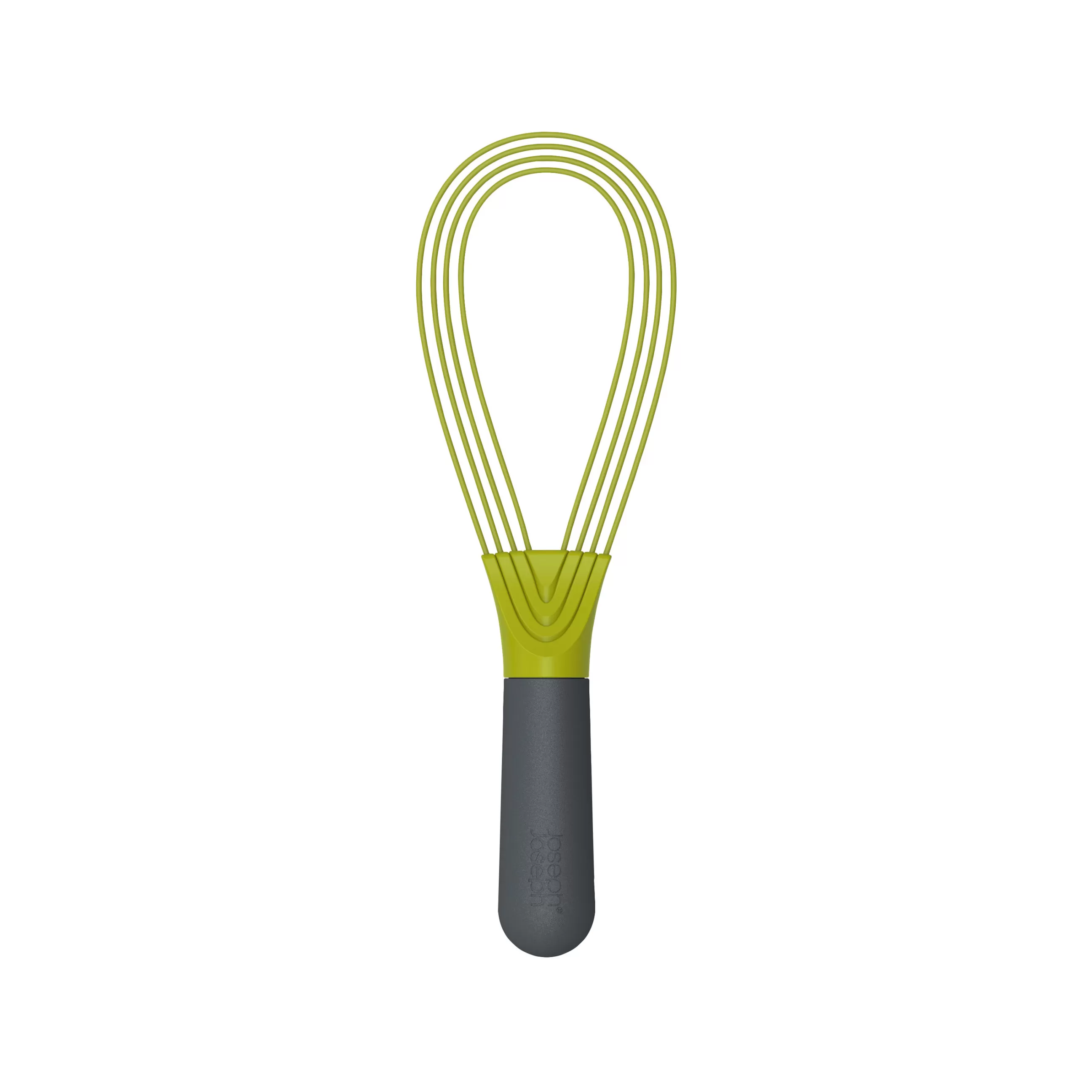 Ustensiles De Cuisines>Joseph Joseph Fouet Twist Plastique Vert Gris / Silicone - 2 En 1 : Fouet Ballon + Fouet Plat - Gris Fonce - Vert
