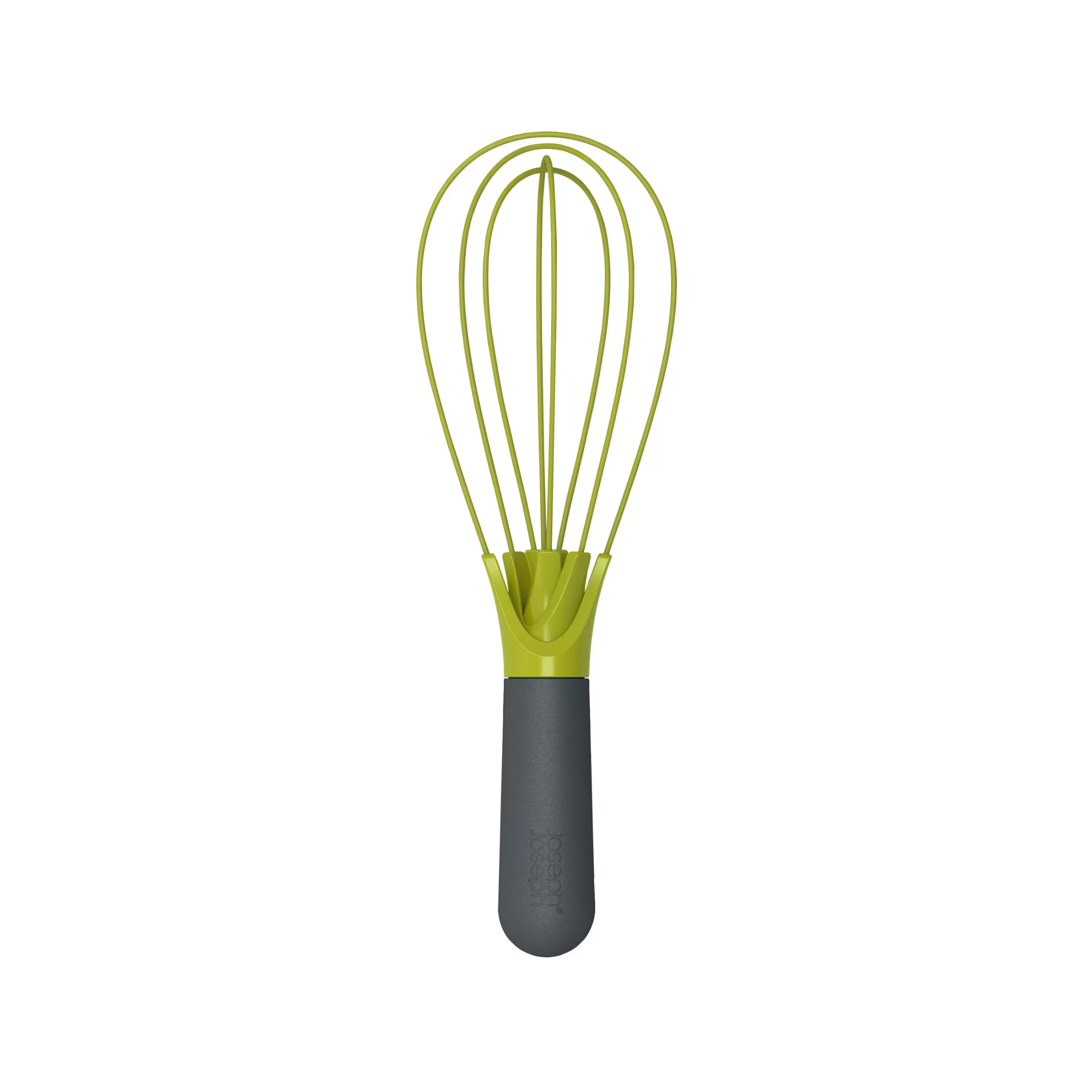 Ustensiles De Cuisines>Joseph Joseph Fouet Twist Plastique Vert Gris / Silicone - 2 En 1 : Fouet Ballon + Fouet Plat - Gris Fonce - Vert