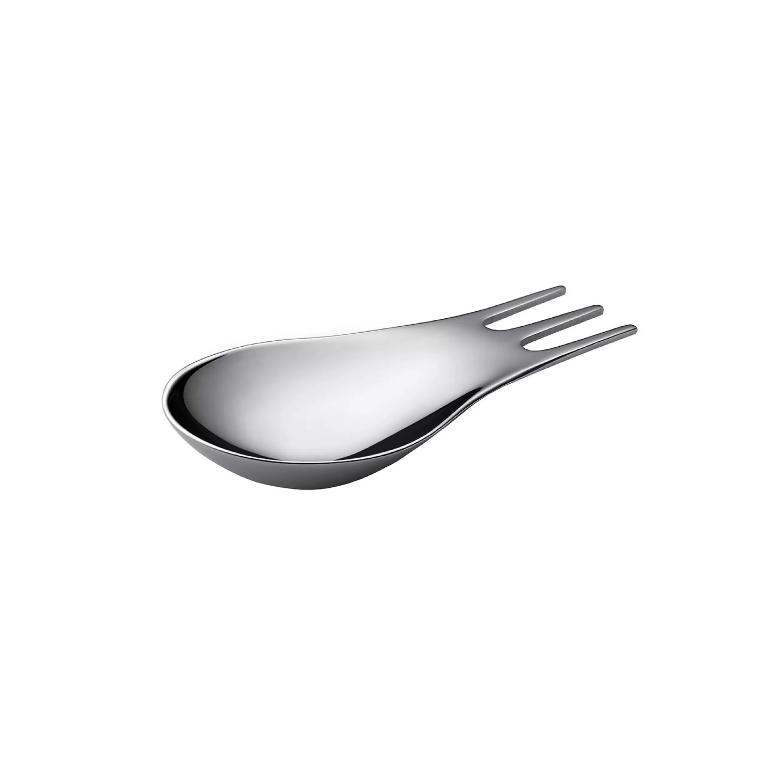 Terrasses Et Balcons>Alessi Fourchette Moscardino Metal / Cuillere Pour Aperitif - Set De 4 - Acier