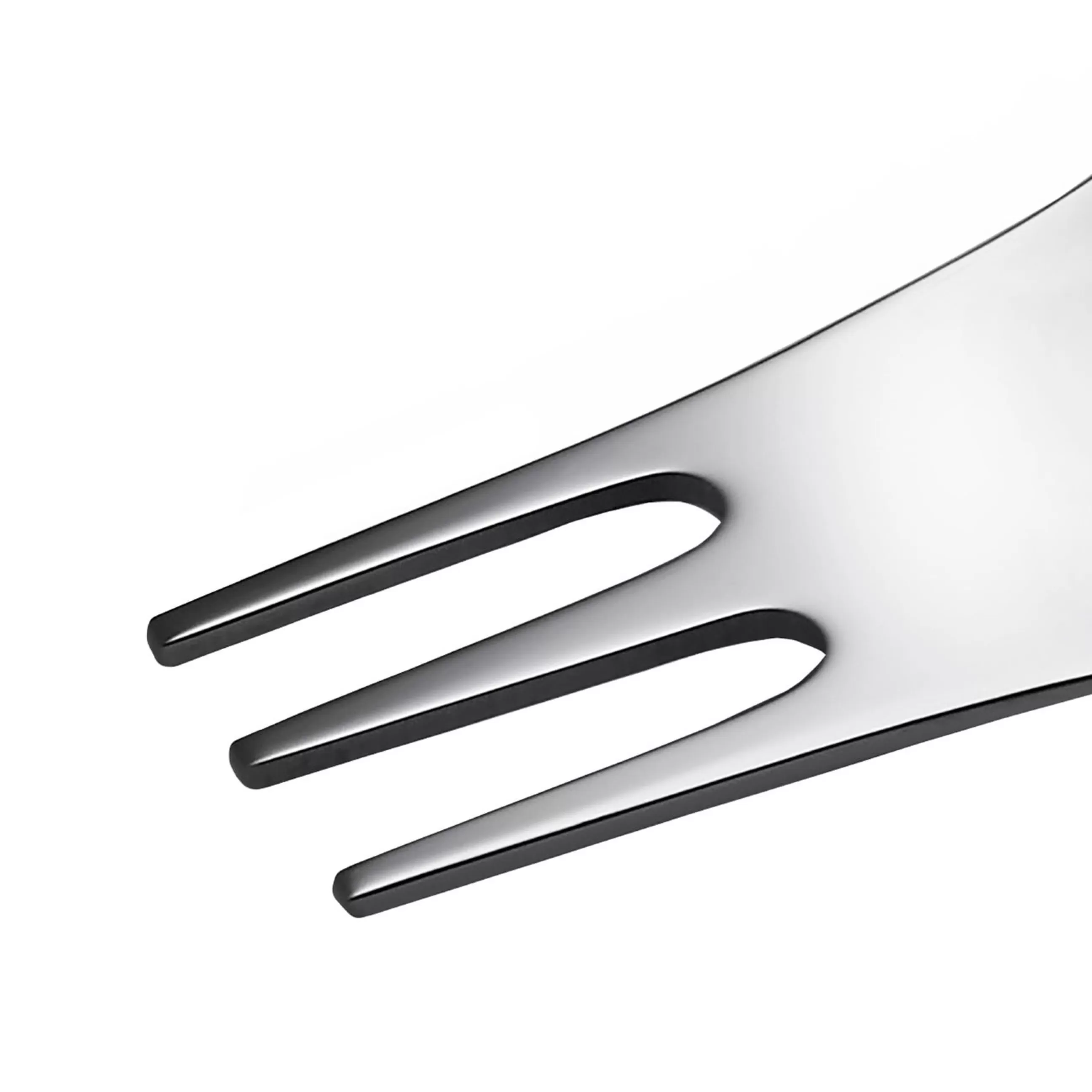 Terrasses Et Balcons>Alessi Fourchette Moscardino Metal / Cuillere Pour Aperitif - Set De 4 - Acier