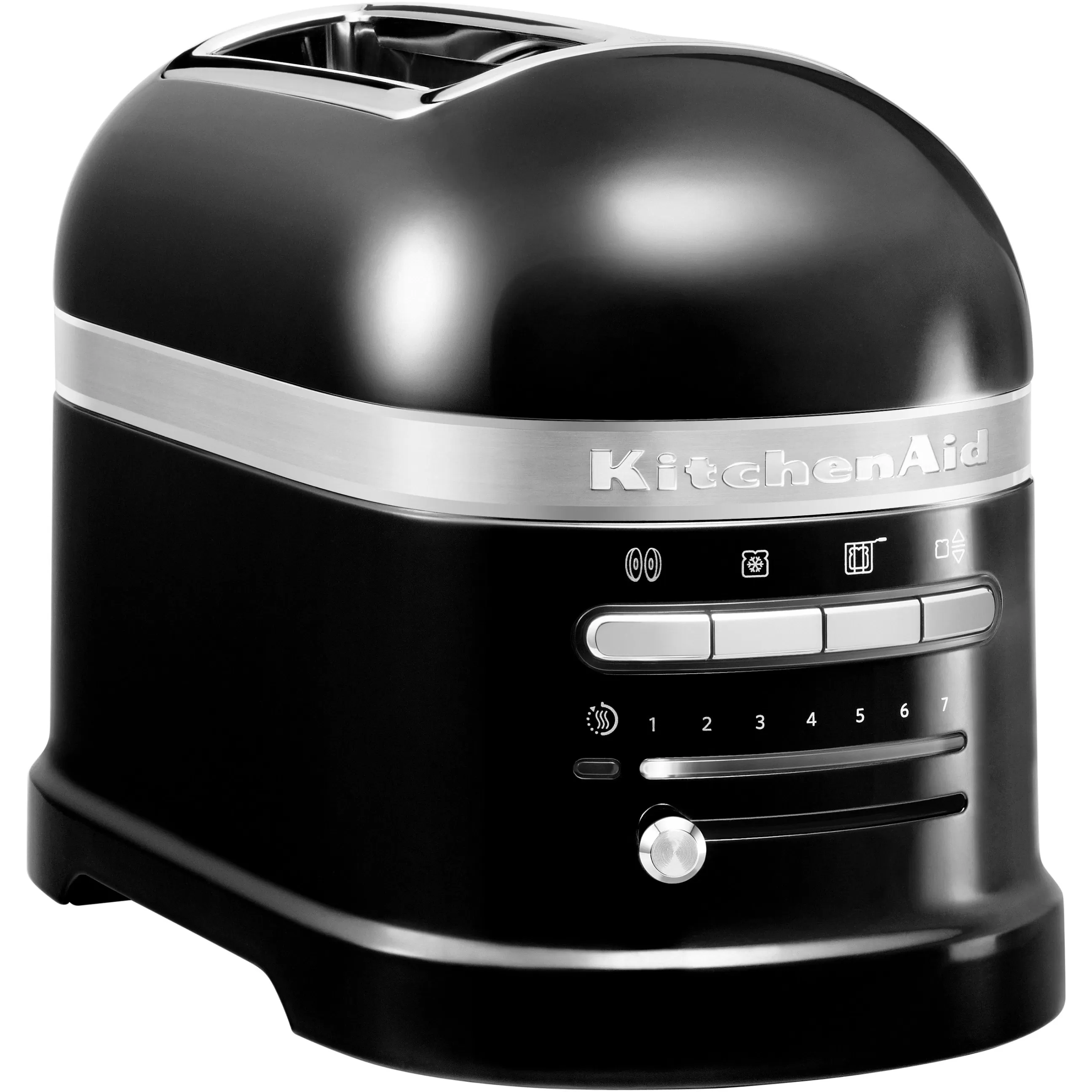 Electroménager>KitchenAid Grille-Pain Artisan Metal Noir / 2 Tranches - Capteur De Chaleur Electronique - Noir Onyx