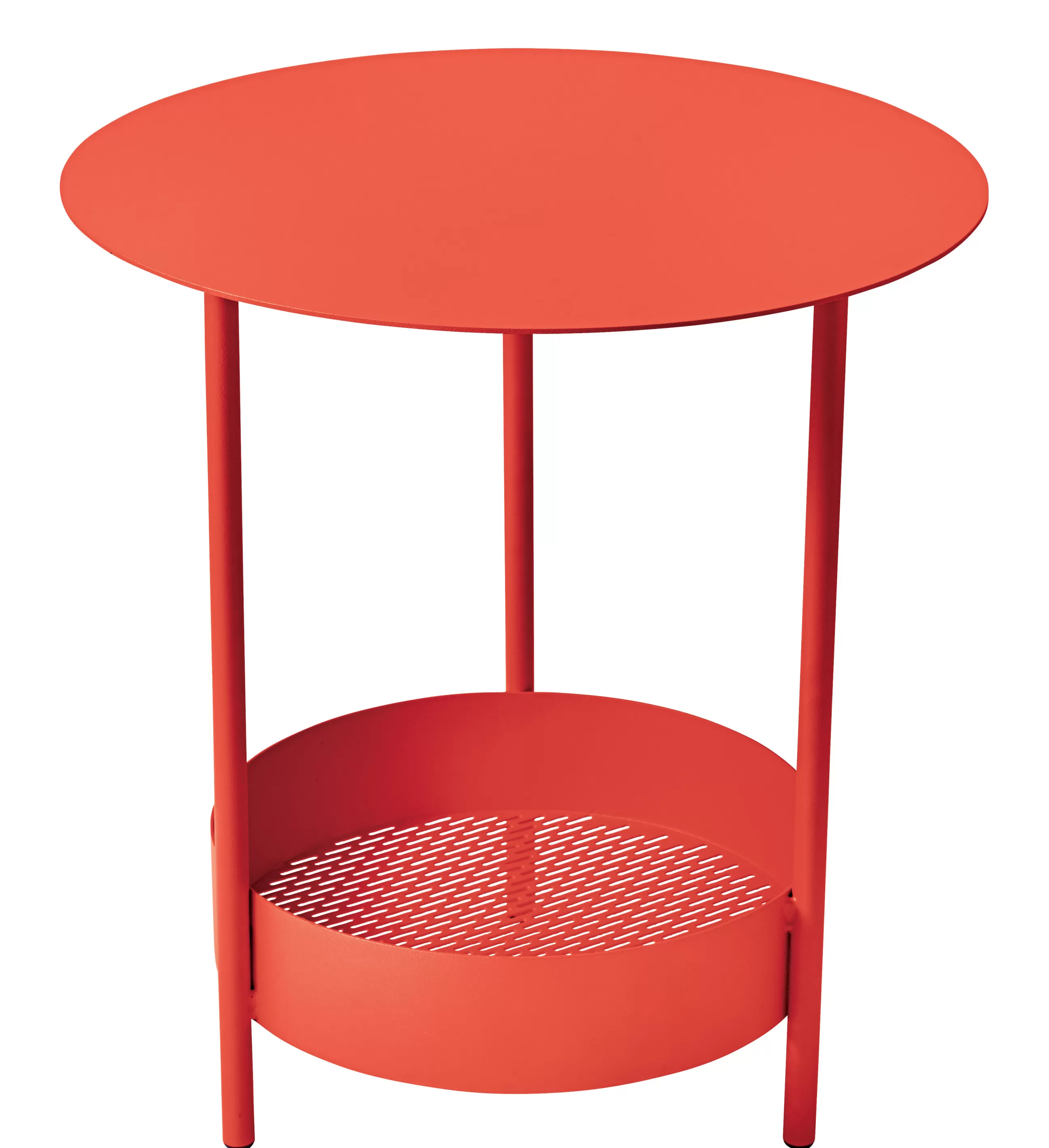 Meubles De Rangement>Fermob Gueridon Salsa Metal Rouge / O 50 X H 50 Cm - Coquelicot