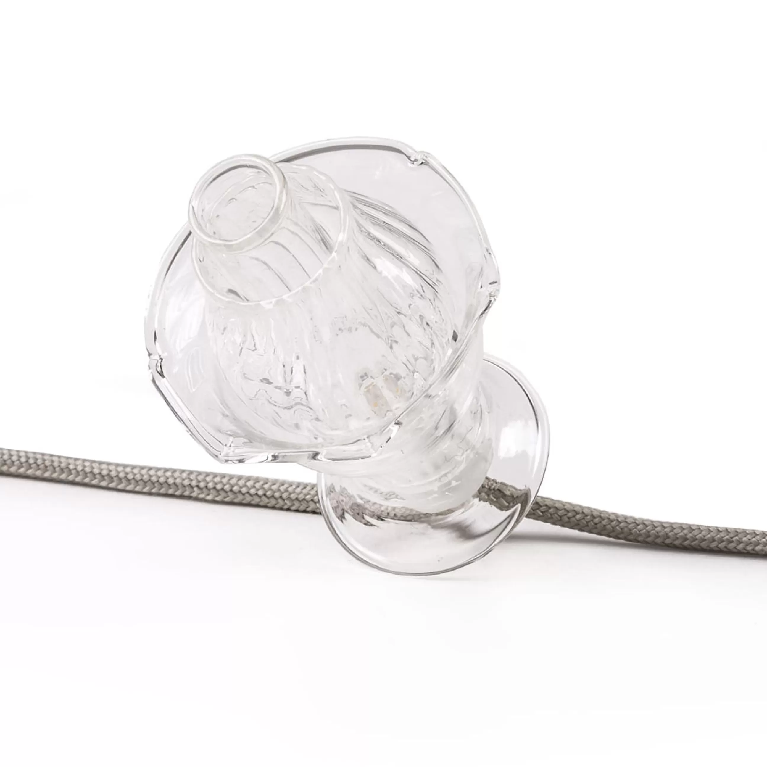 Mobilier Et Objets Lumineux>Seletti Guirlande Lumineuse Floralia Verre/ Led - 12 Abat-Jours Verre - L 420 Cm - Transparent