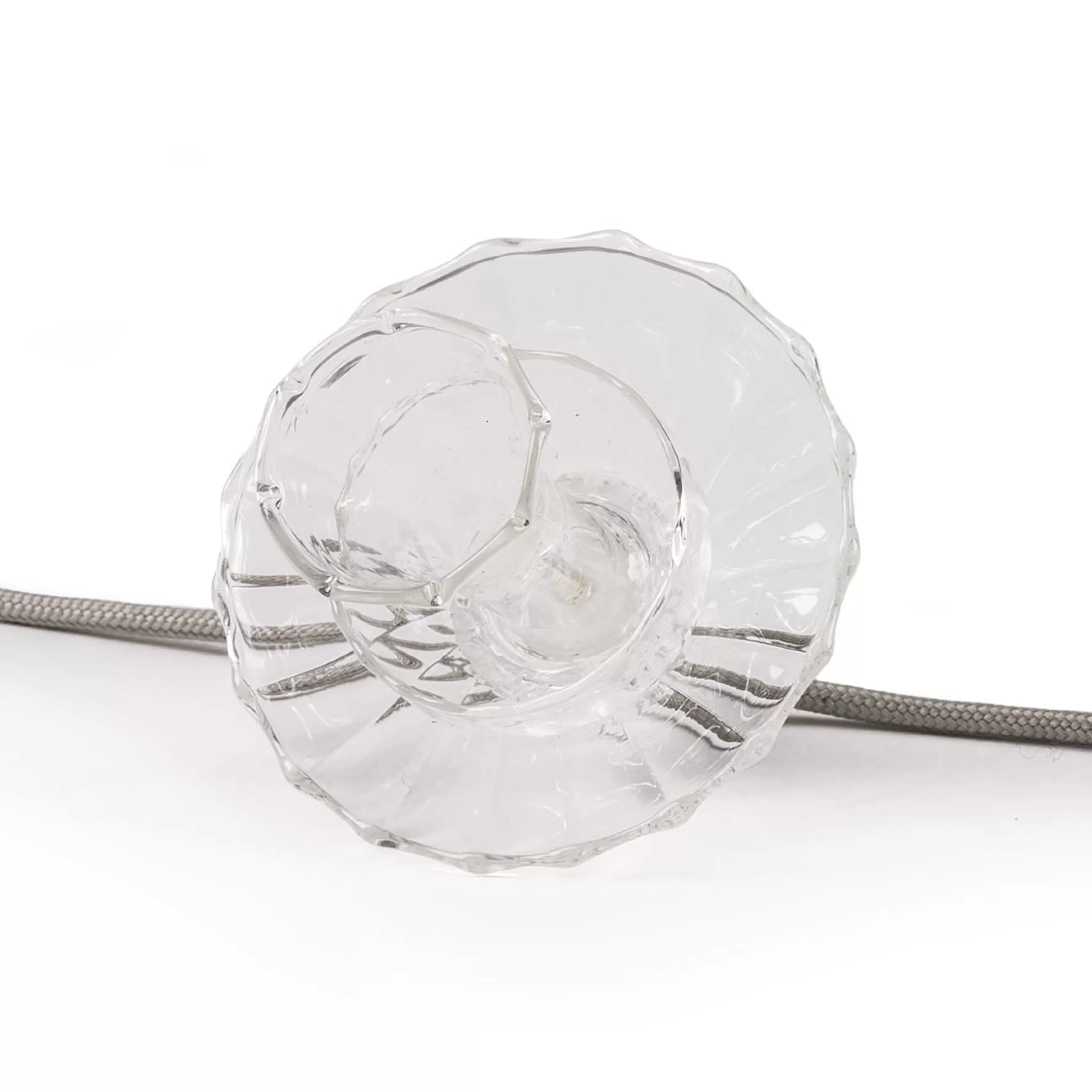 Mobilier Et Objets Lumineux>Seletti Guirlande Lumineuse Floralia Verre/ Led - 12 Abat-Jours Verre - L 420 Cm - Transparent