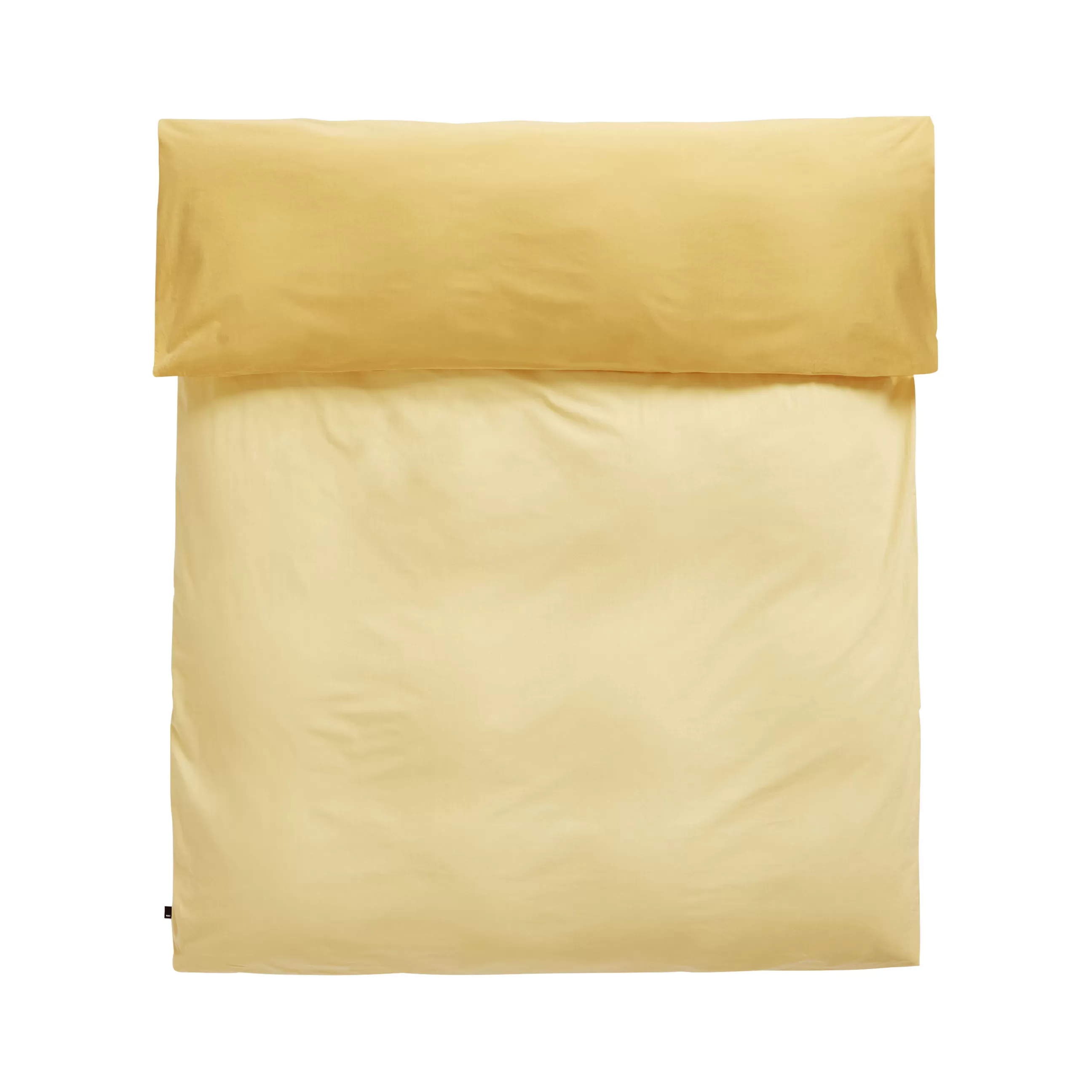 Linge De Lit>Hay Housse De Couette 240 X 220 Cm Duo Tissu Jaune / Coton Oeko-Tex - Jaune Lumineux