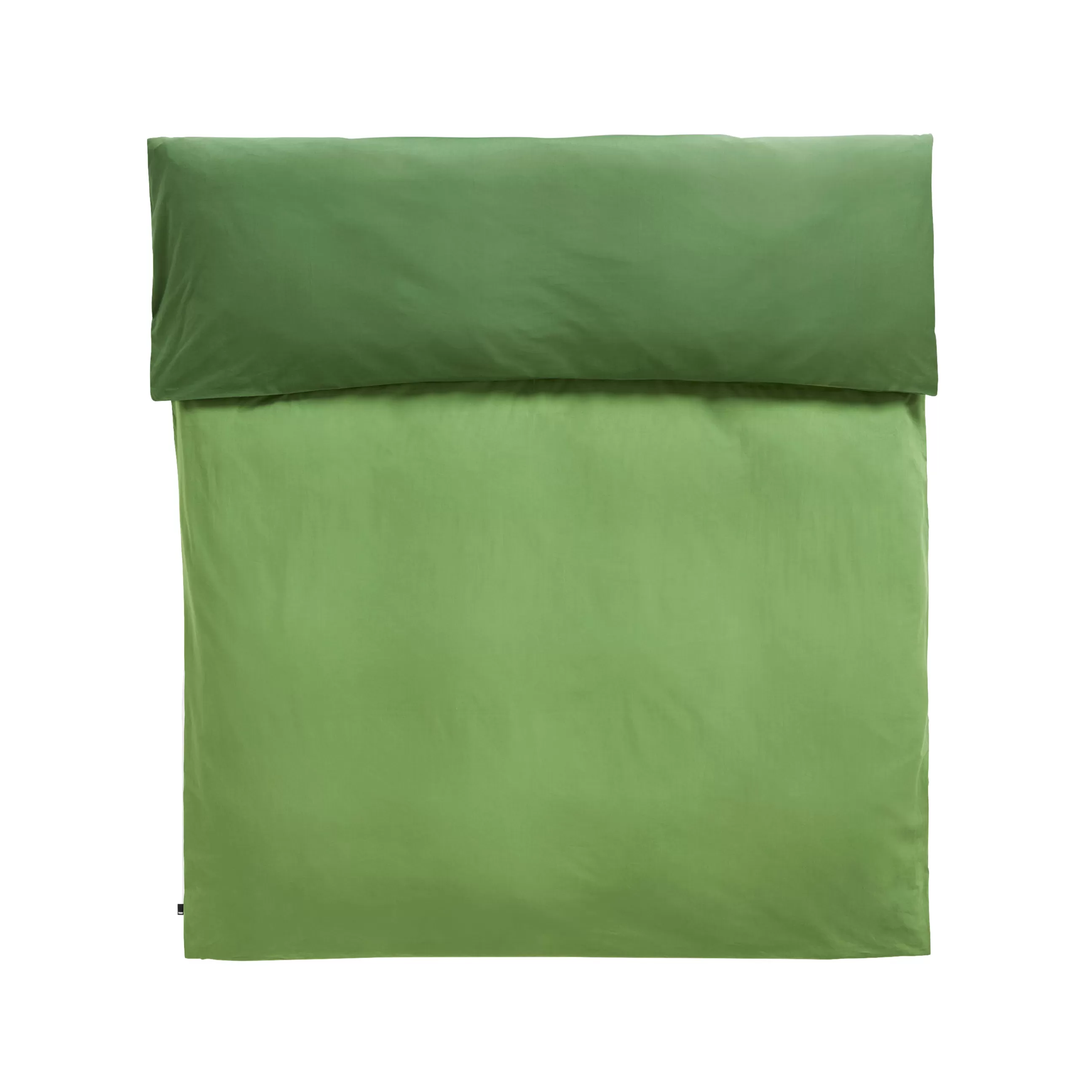 Linge De Lit>Hay Housse De Couette 240 X 220 Cm Duo Tissu Vert / Coton Oeko-Tex - Vert Matcha