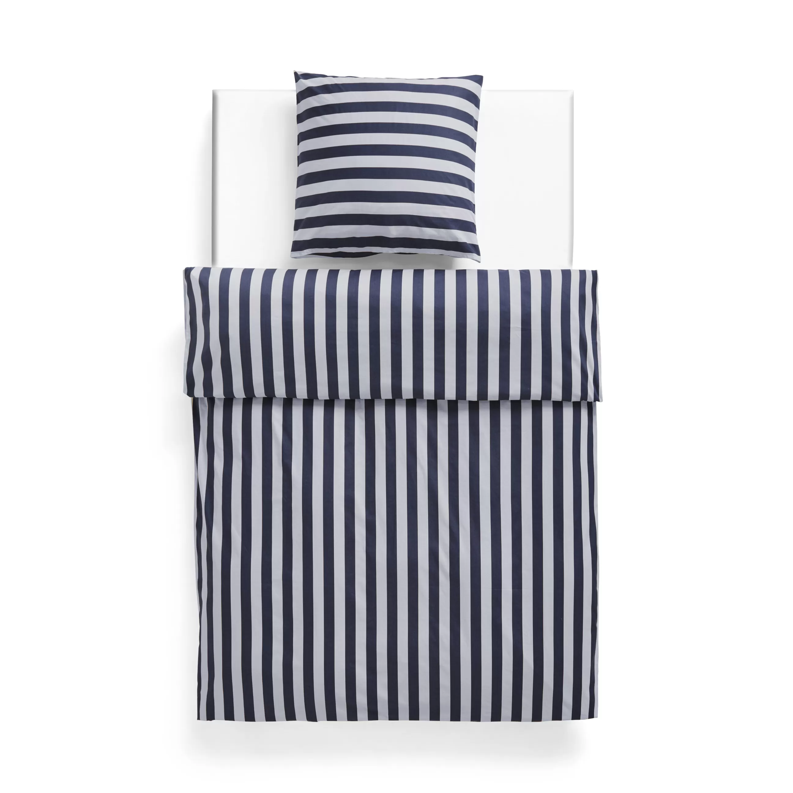 Linge De Lit>Hay Housse De Couette 240 X 220 Cm Ete Tissu Bleu / Coton Oeko-Tex - Bleu Nuit