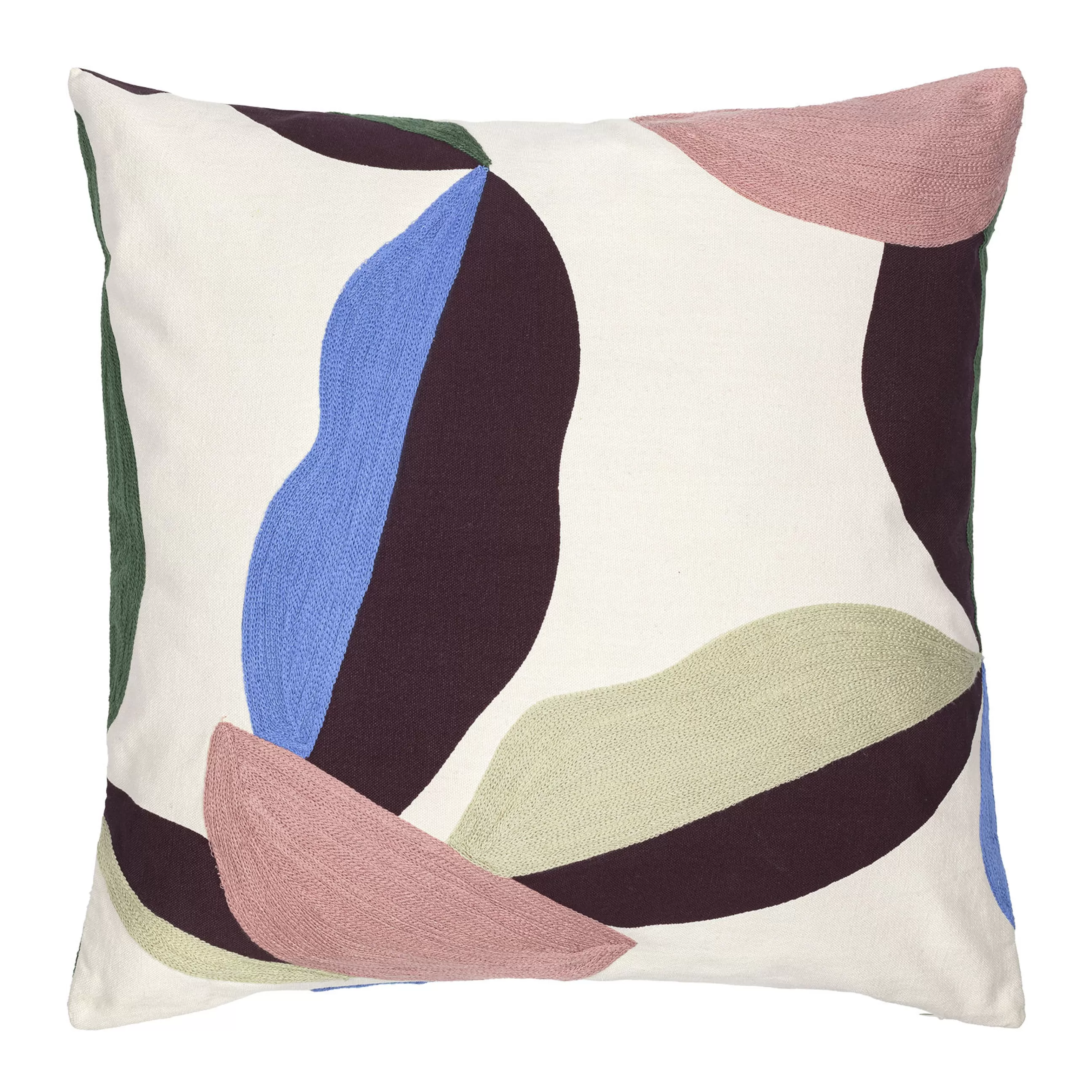 Déco Textile>Marimekko Housse De Coussin Berry Tissu Multicolore / 50 X 50 Cm - Aubergine - Bleu - Rose