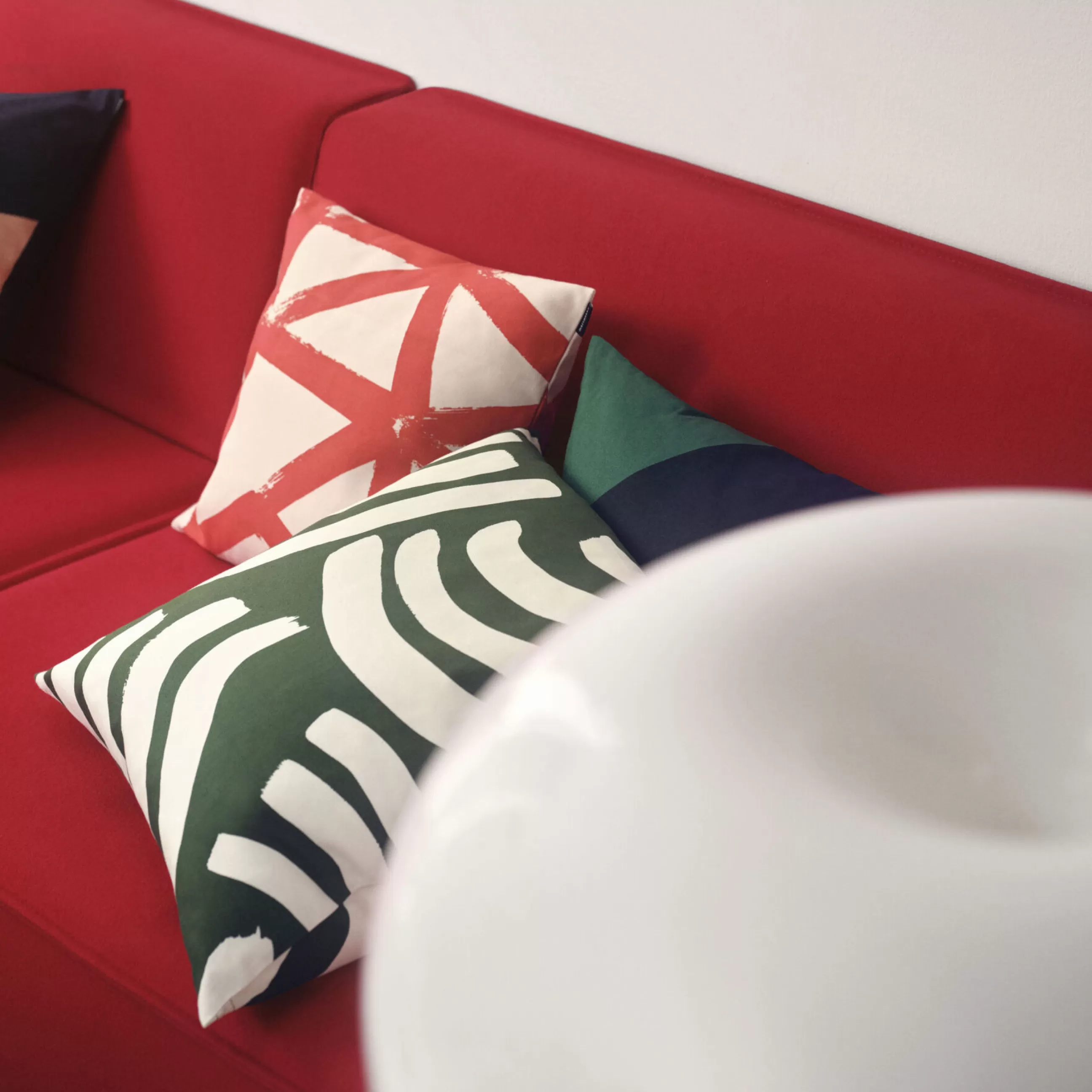 Déco Textile>Marimekko Housse De Coussin Hyraily Tissu / 50 X 50 Cm - Vert