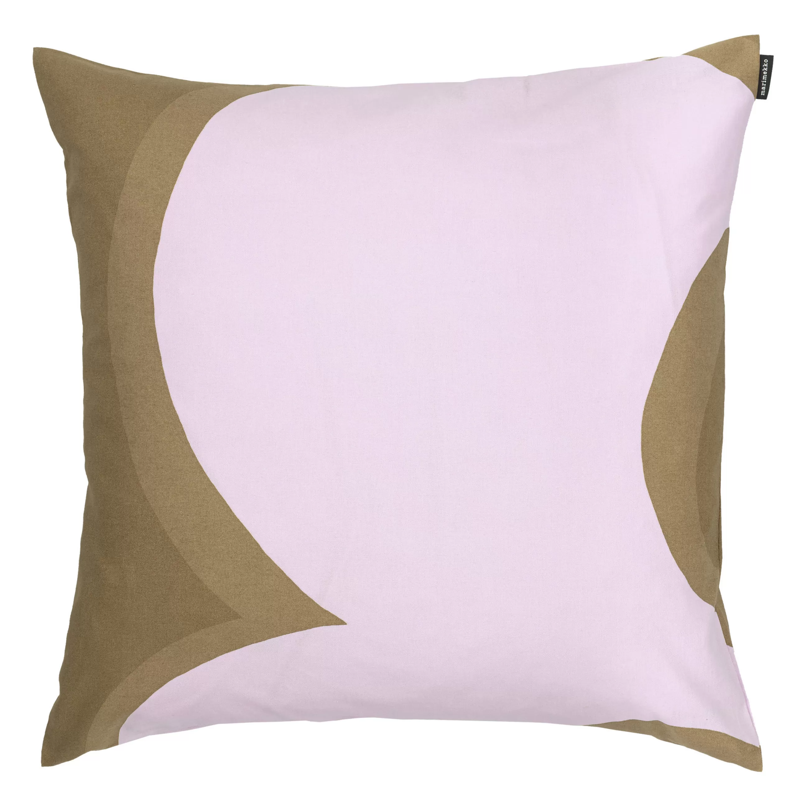 Déco Textile>Marimekko Housse De Coussin Jokeri Tissu Rose / 50 X 50 Cm - Marron - Rose