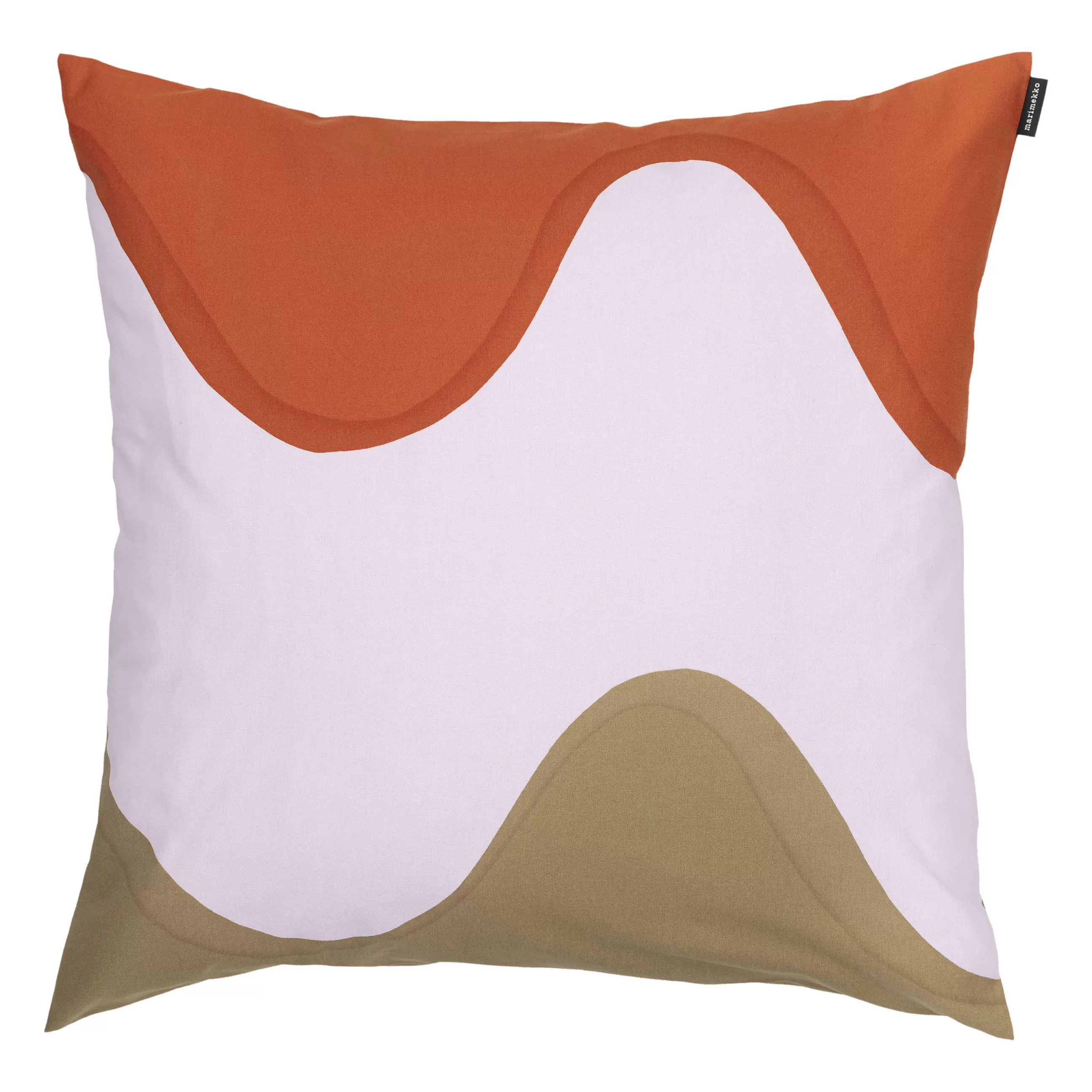 Déco Textile>Marimekko Housse De Coussin Lokki Tissu Orange / 50 X 50 Cm - Marron - Orange - Rose