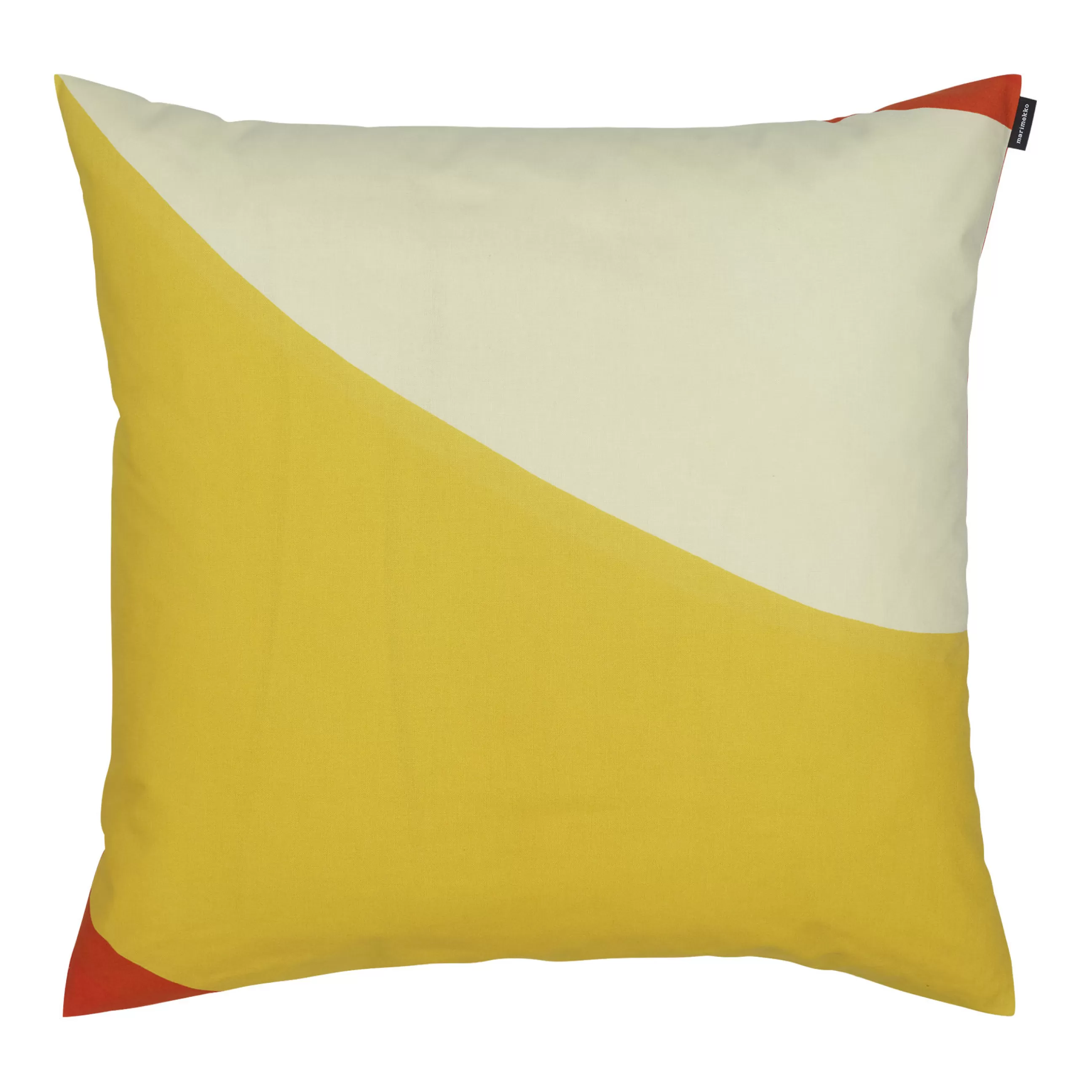 Déco Textile>Marimekko Housse De Coussin Savanni Tissu Jaune / 50 X 50 Cm - Beige - Jaune - Orange