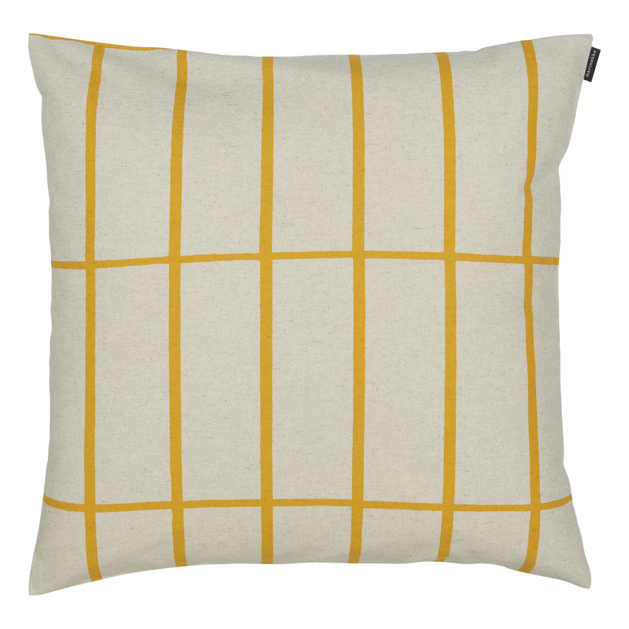 Déco Textile>Marimekko Housse De Coussin Tiiliskivi Tissu Beige / 50 X 50 Cm - Beige - Jaune