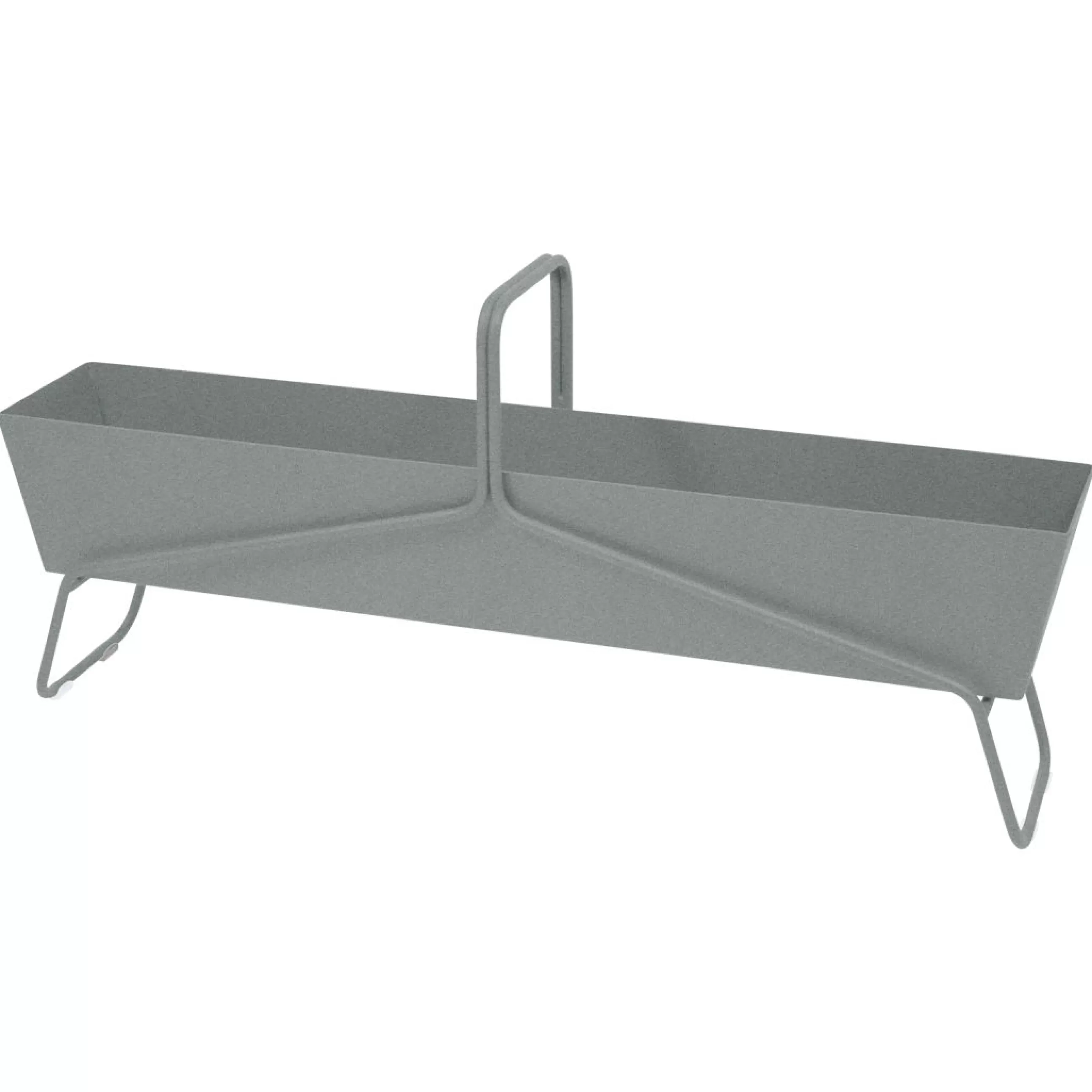 Pots Et Plantes>Fermob Jardiniere Basket Metal Gris Longue / L 119 X H 54 Cm - Gris Lapilli