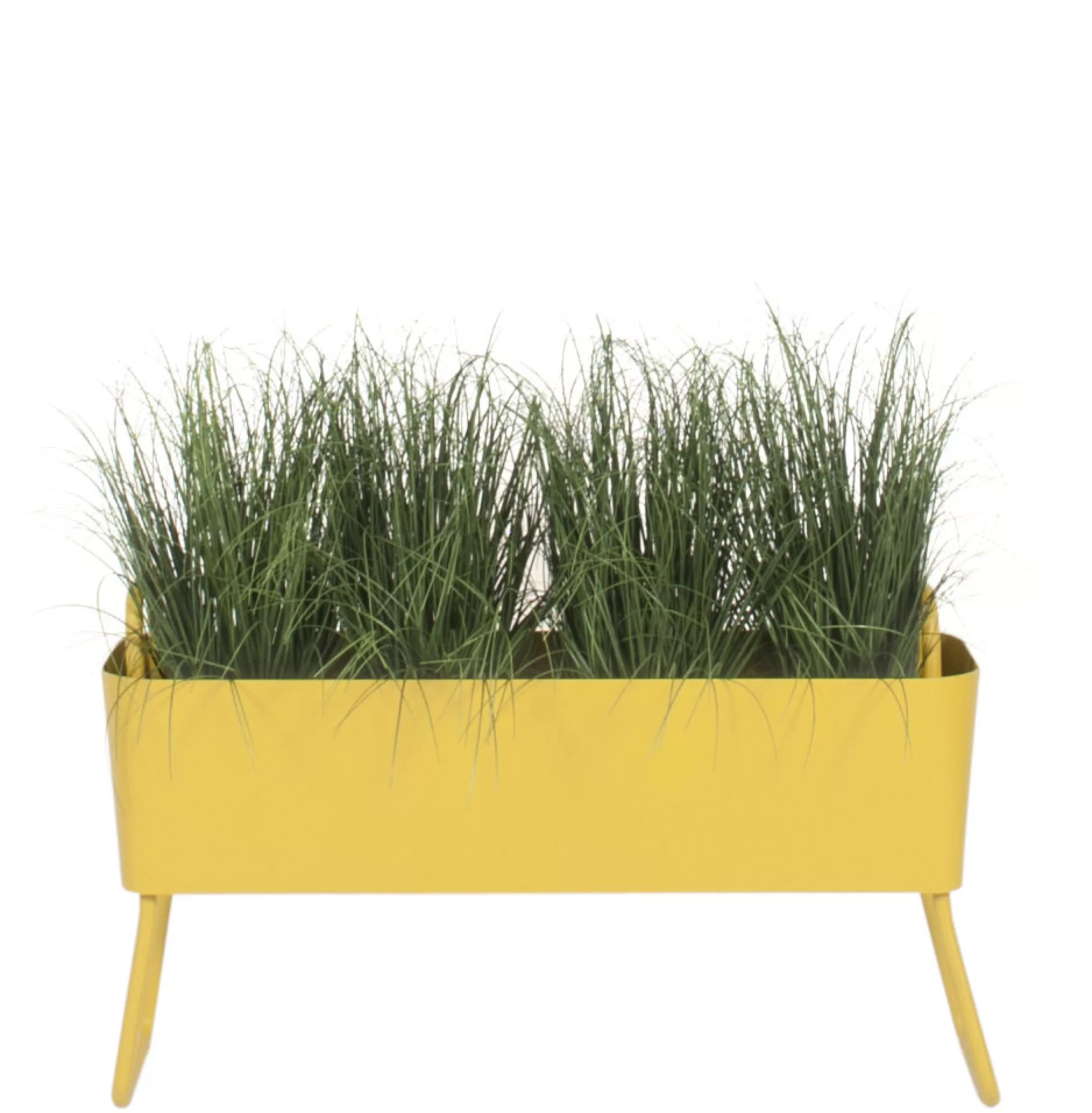 Pots Et Plantes>Maiori Jardiniere Greens Mini Metal Jaune / Metal - L 100 X H 46 Cm - Jaune Moutarde