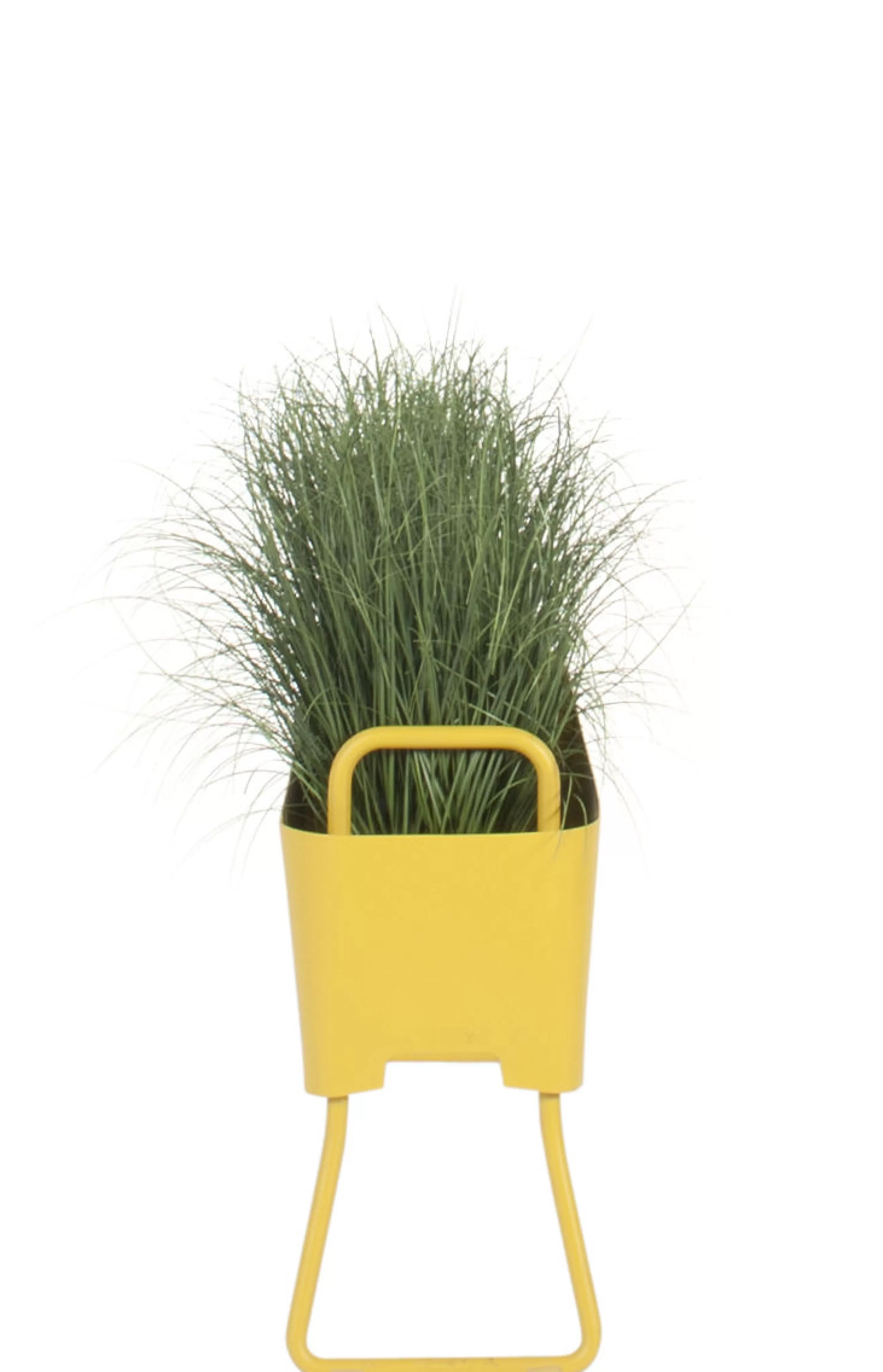 Pots Et Plantes>Maiori Jardiniere Greens Mini Metal Jaune / Metal - L 100 X H 46 Cm - Jaune Moutarde