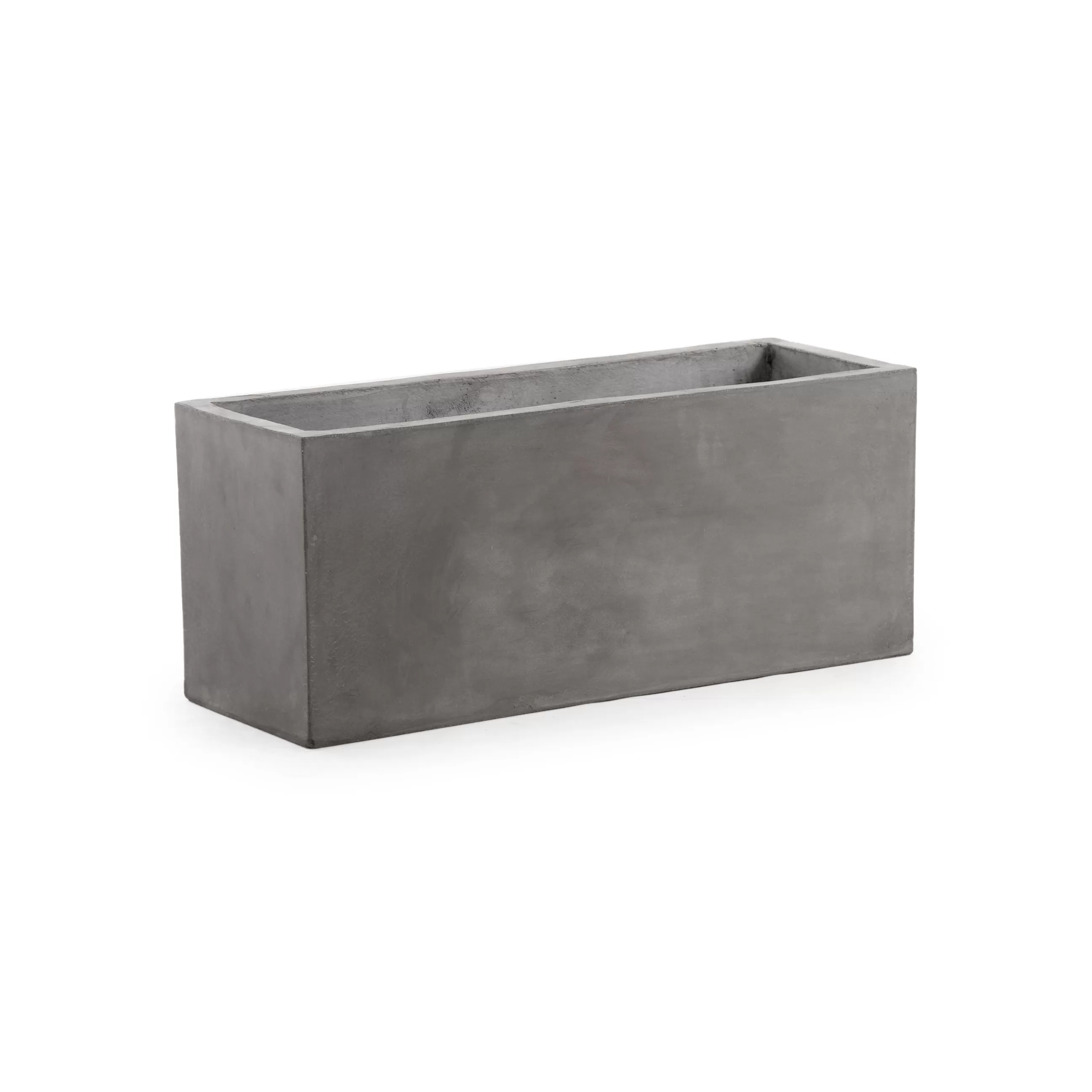 Pots Et Plantes>Unopiu Jardiniere  Pierre/ Beton - L 70 X P 30 X H 30 Cm - Gris