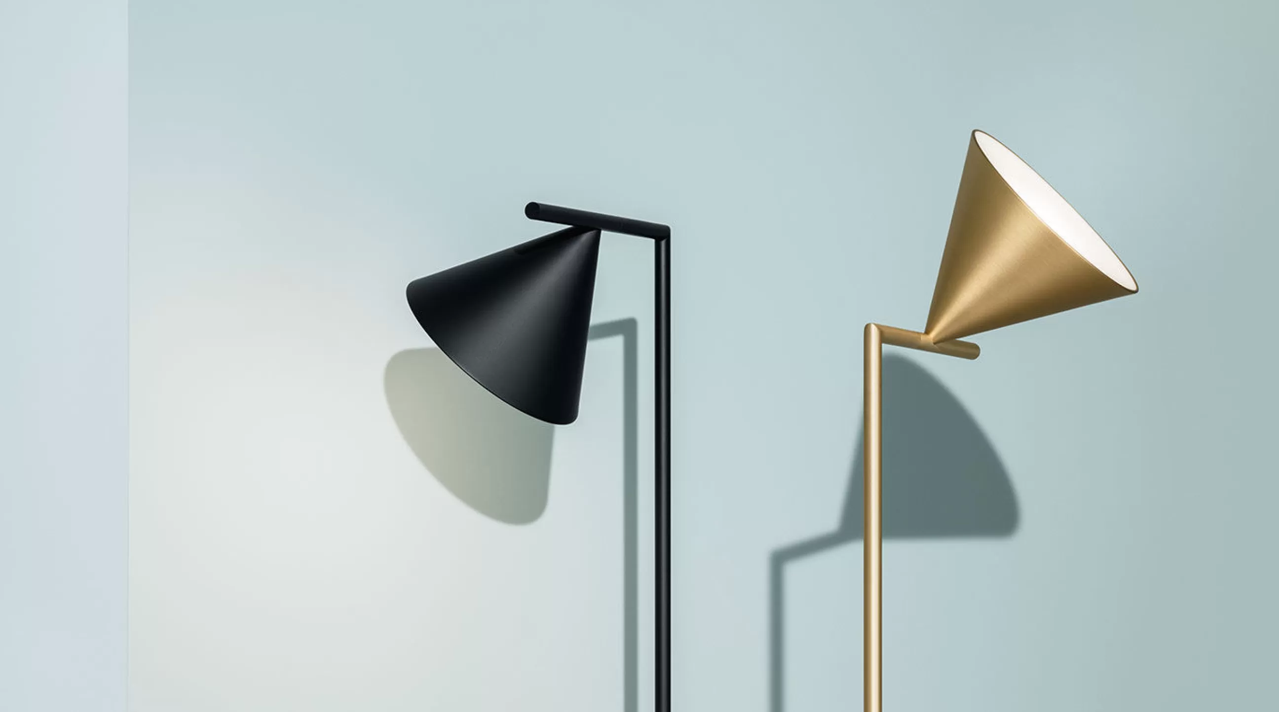 Luminaires De Salle De Bains>Flos Lampadaire D'extérieur Captain Flint Outdoor Metal Marron Led / H 154 Cm - Orientable - Base Pierre - Beige - Marron Fonce