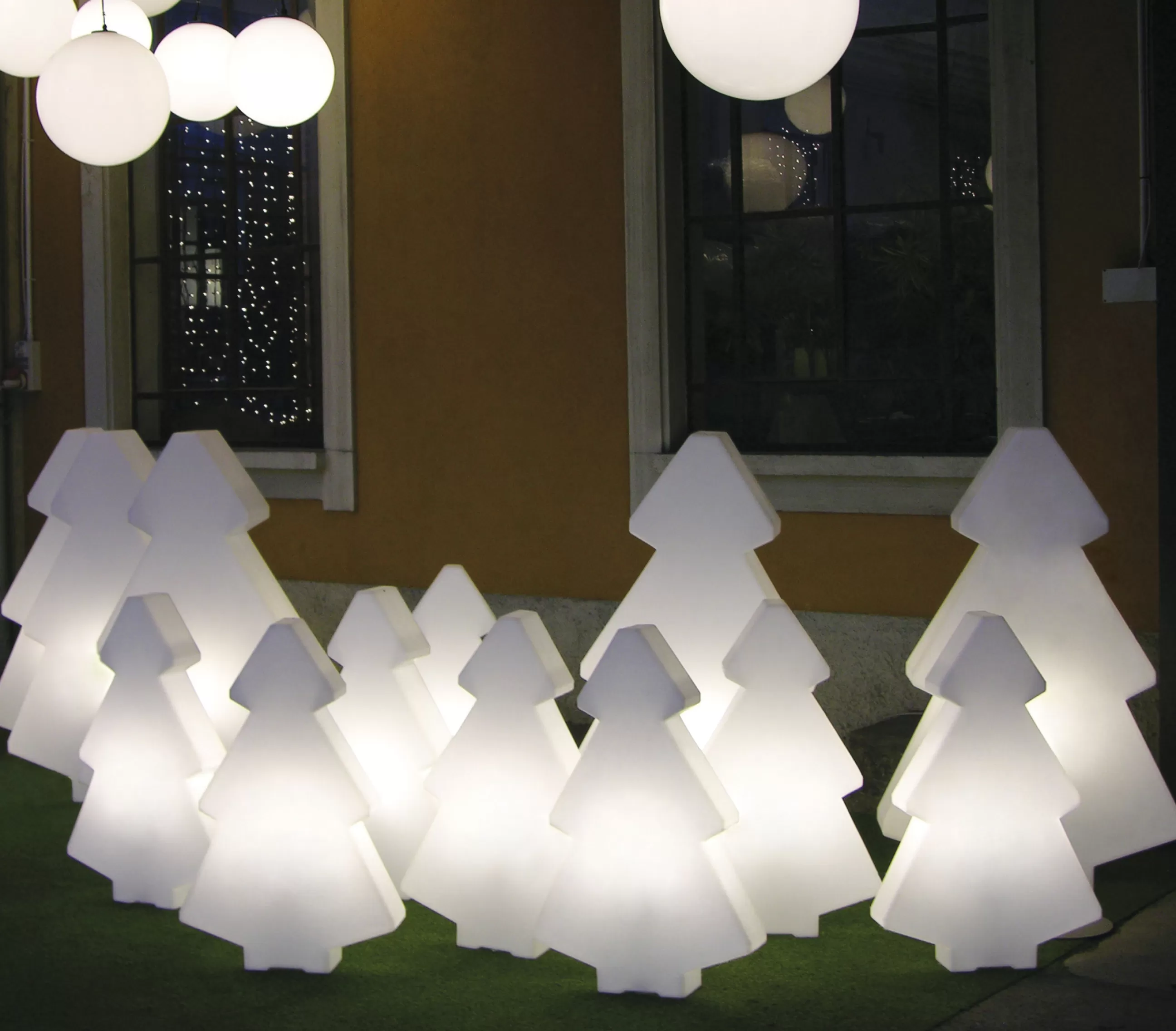 Mobilier Lumineux>Slide Lampadaire D'extérieur Lightree Outdoor Plastique/ H 100 Cm - Vert