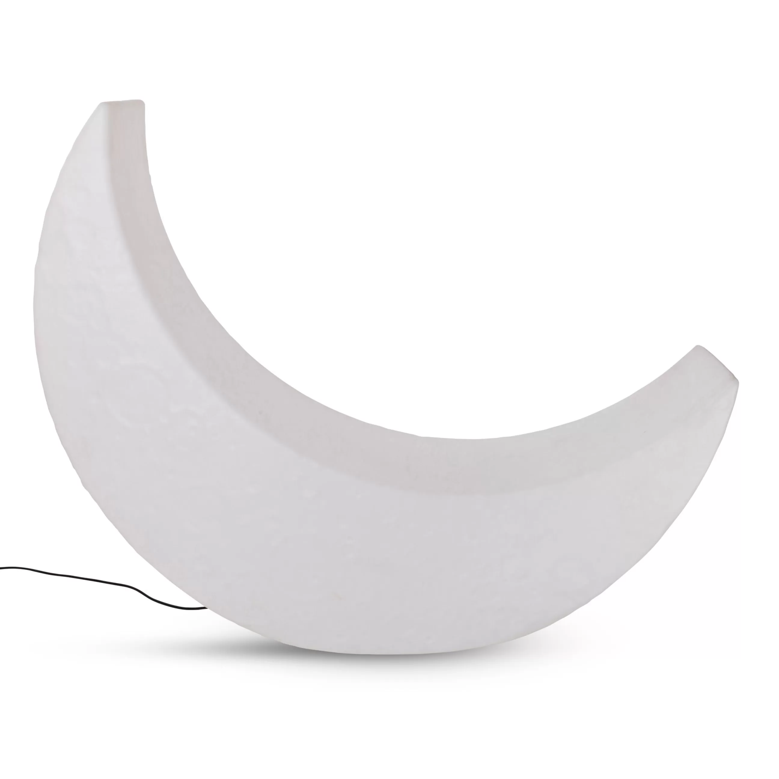 Bains De Soleil Chaises Longues Et Hamacs>Seletti Lampadaire D'extérieur My Moon Plastique/ Rocking Chair Lumineux - L 152 Cm / Interieur-Exterieur - Blanc