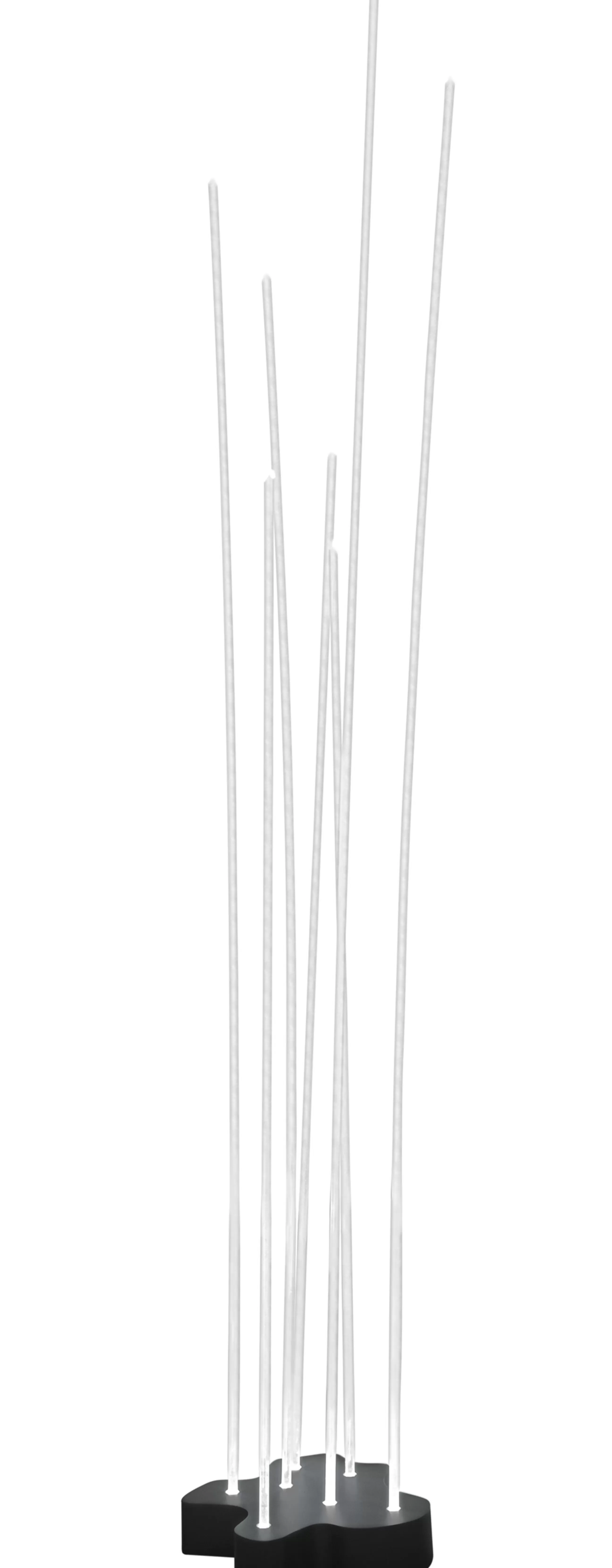 Luminaires D'extérieur>Artemide Lampadaire D'extérieur Reeds Led Outdoor Metal Plastique Blanc / 7 Tiges - Anthracite - Blanc