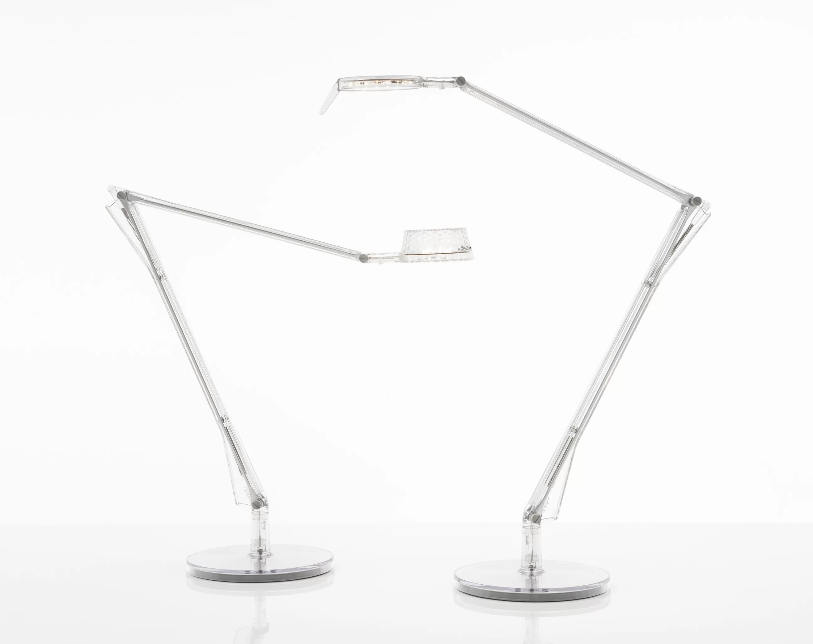 Lampes De Bureau>Kartell Lampe De Table Aledin Tec Led Plastique/ Diffuseur Plat - Transparent