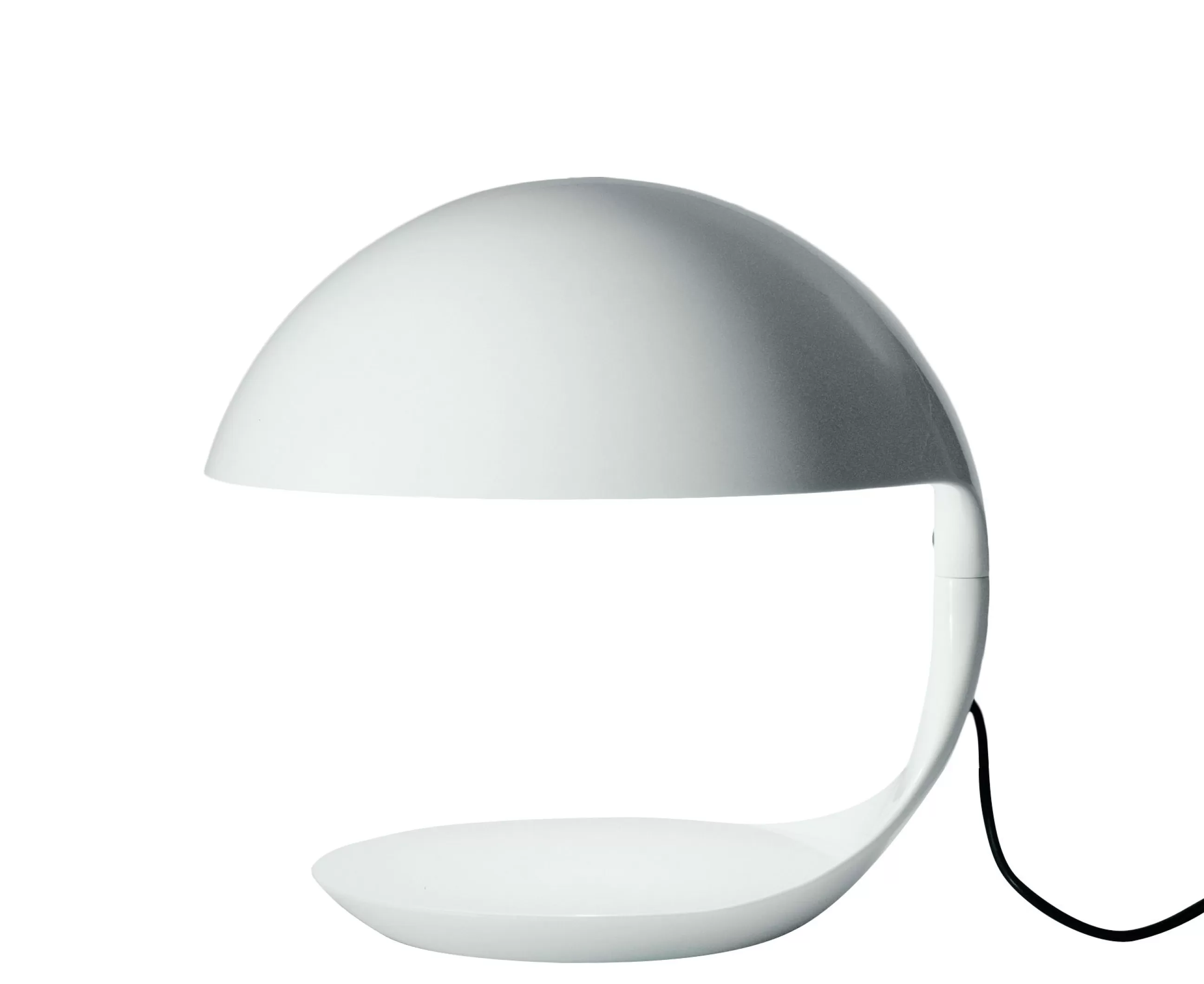 Lampes De Bureau>Martinelli Luce Lampe De Table Cobra Plastique/ 1968 - Blanc Brillant