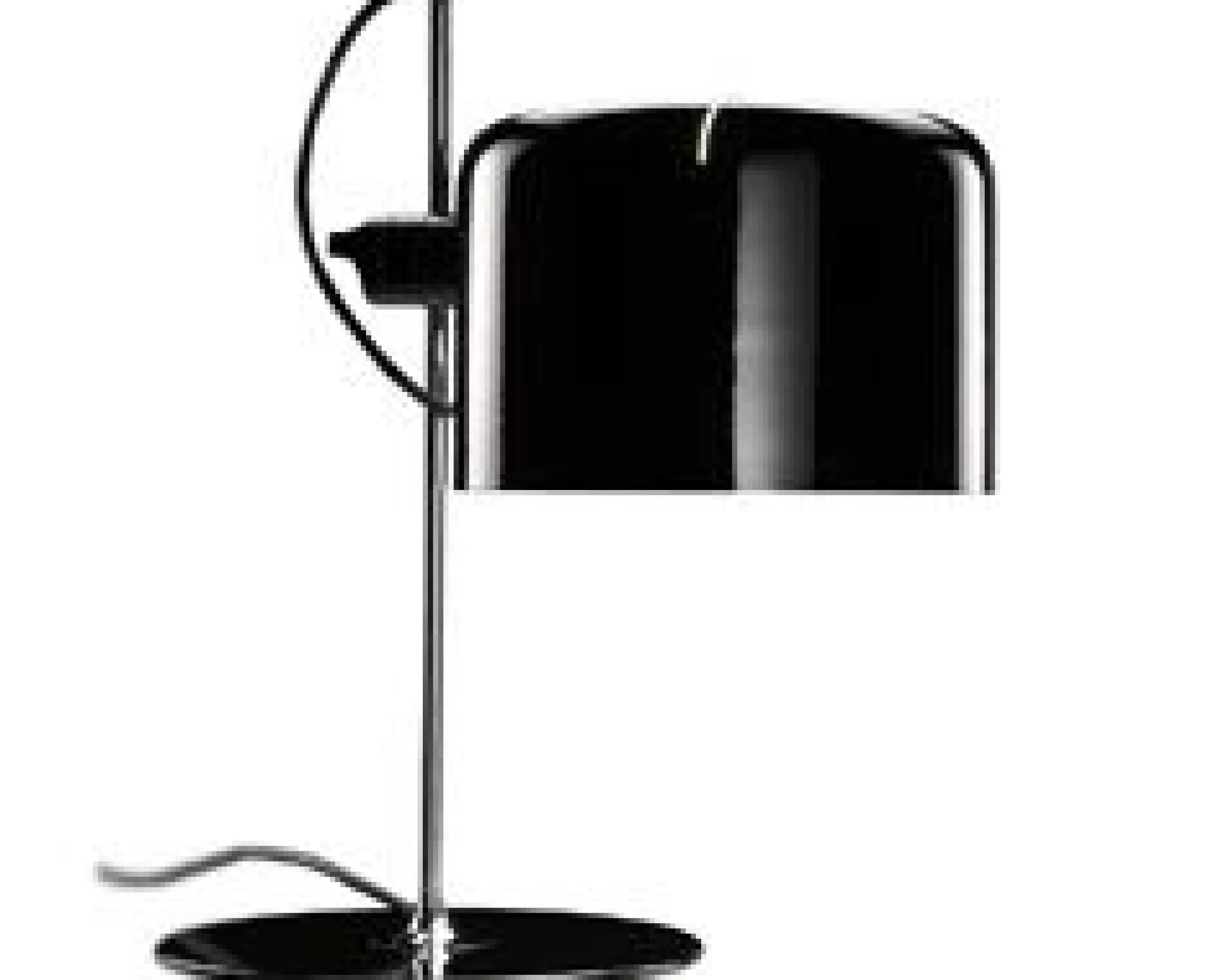 Lampes De Bureau>O luce Lampe De Table Coupe Metal- Noir