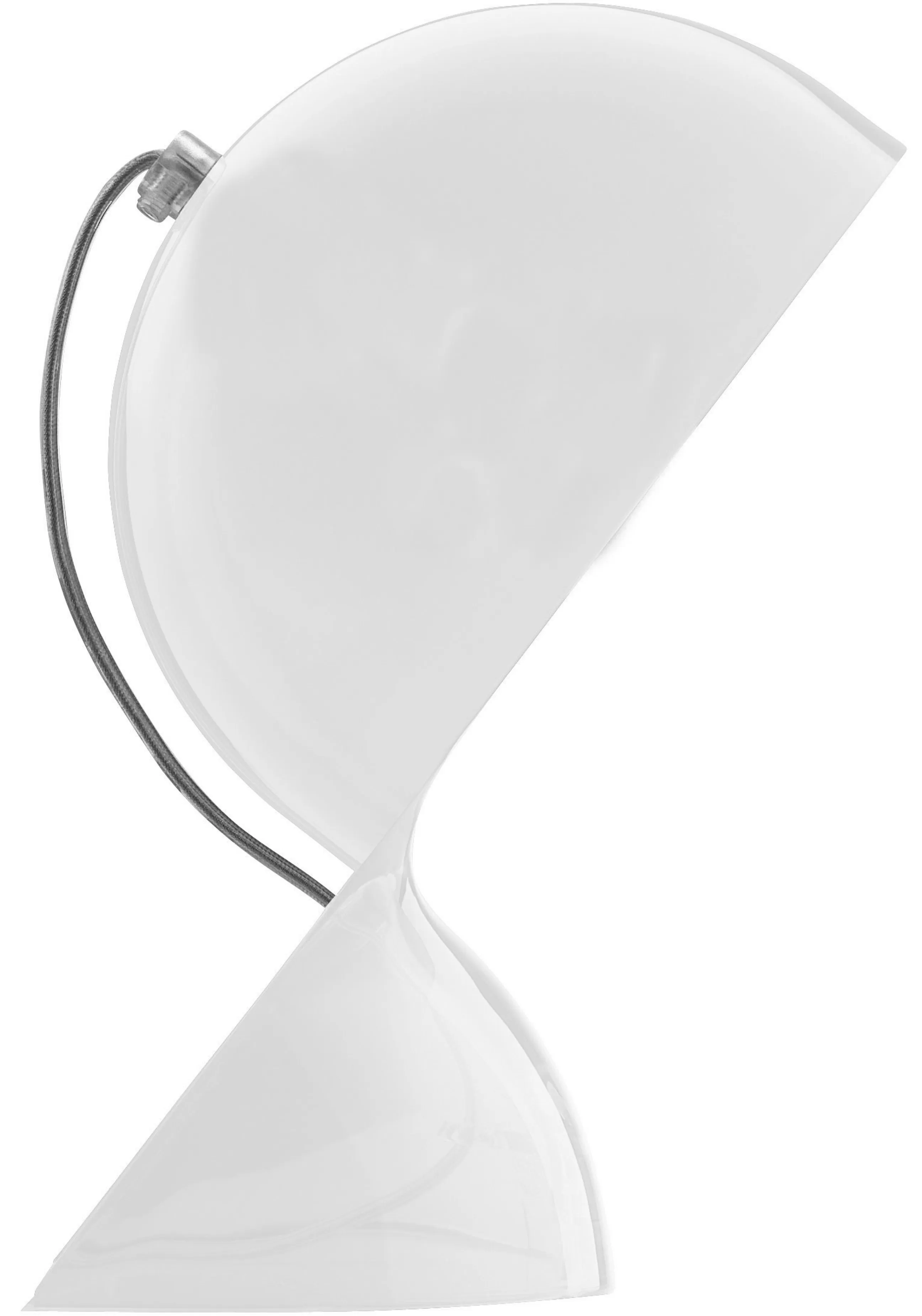 Luminaires Iconiques>Artemide Lampe De Table Dalu Plastique - Blanc