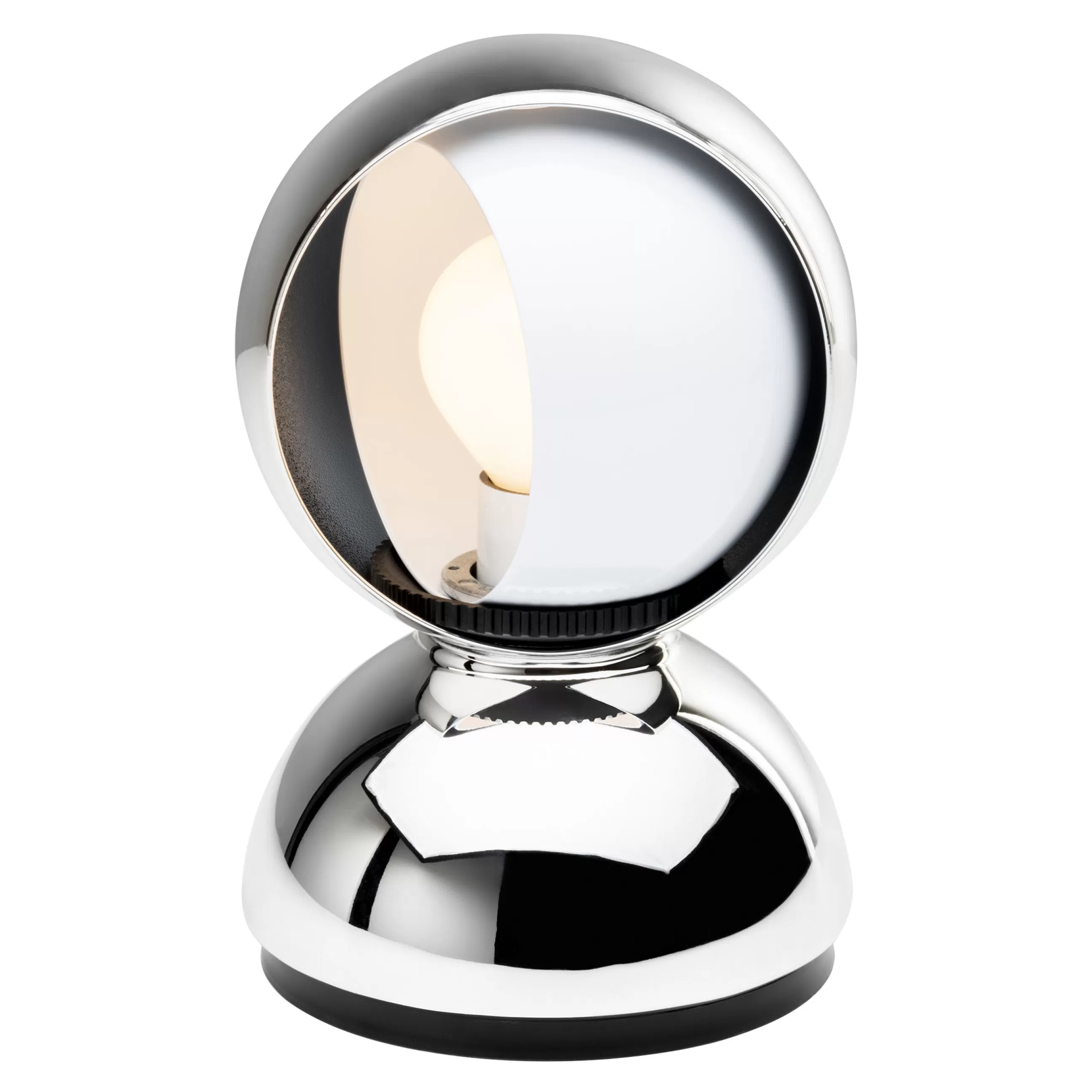 Luminaires Iconiques>Artemide Lampe De Table Eclisse Argent Metal / Edition Limitee 100Eme Anniversaire - Chrome