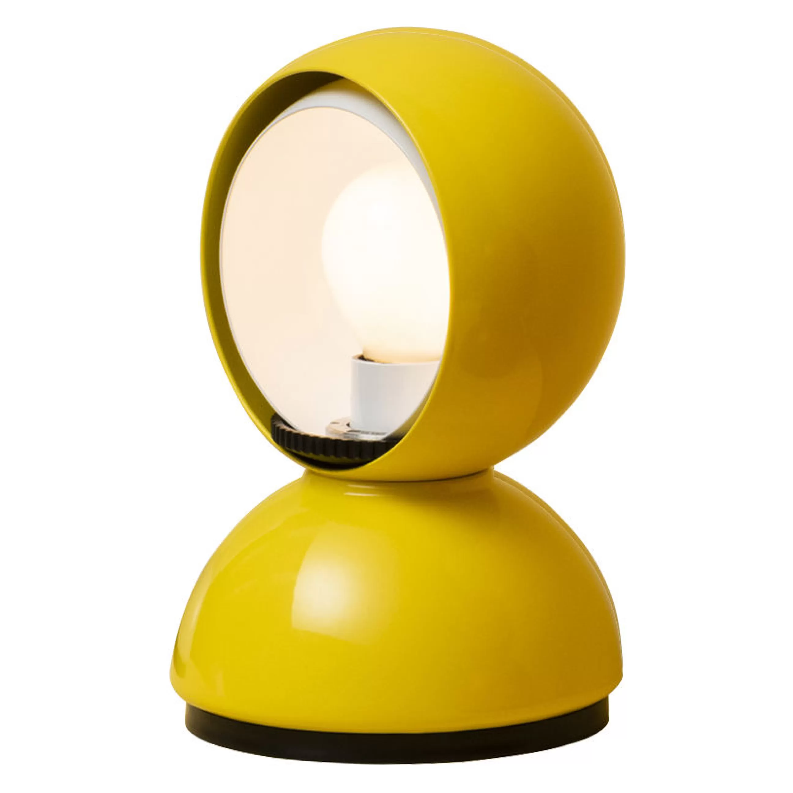 Luminaires Iconiques>Artemide Lampe De Table Eclisse Metal/ Edition 100Eme Anniversaire - Jaune