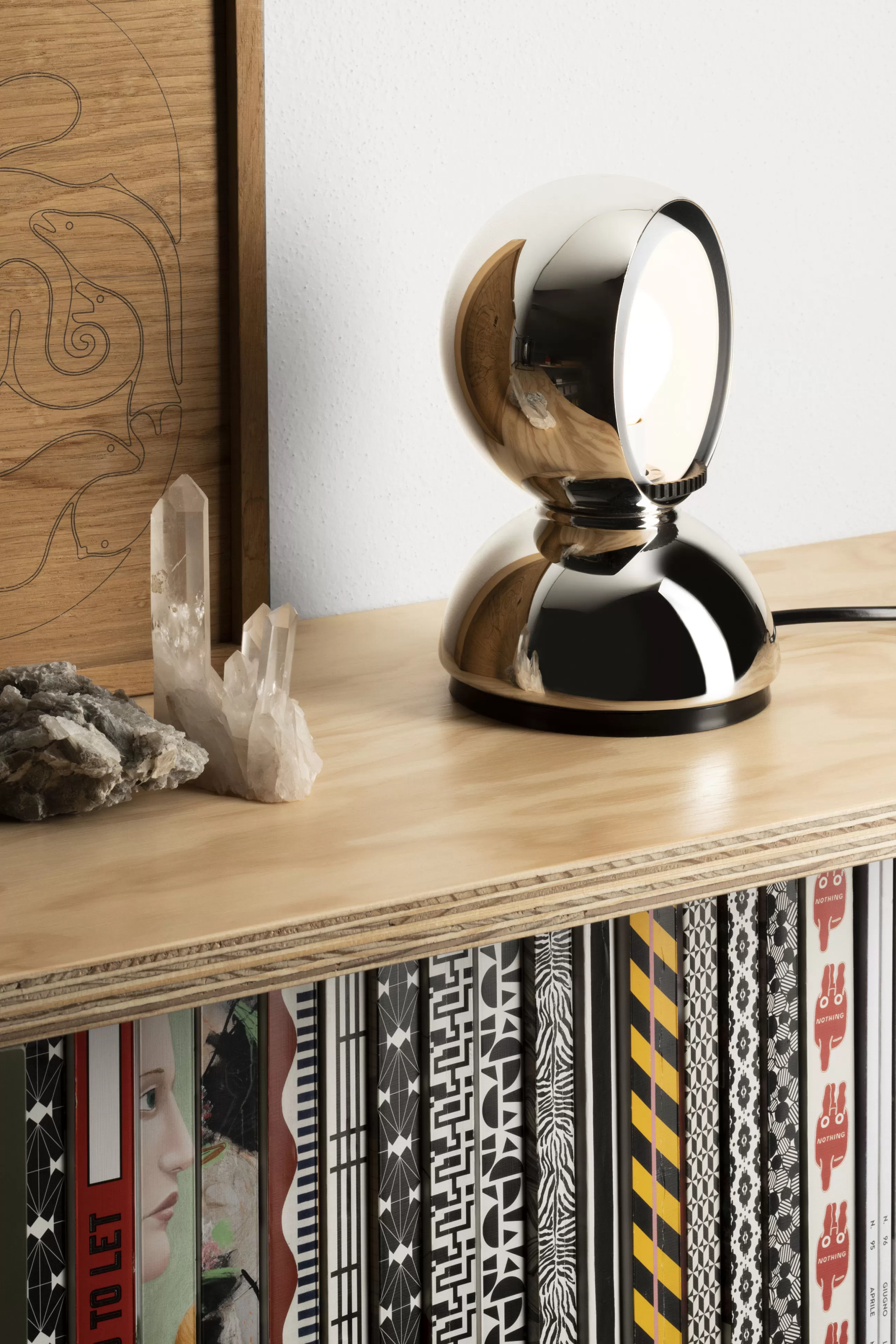 Luminaires Iconiques>Artemide Lampe De Table Eclisse Or Metal / Edition Limitee 100Eme Anniversaire - Dore