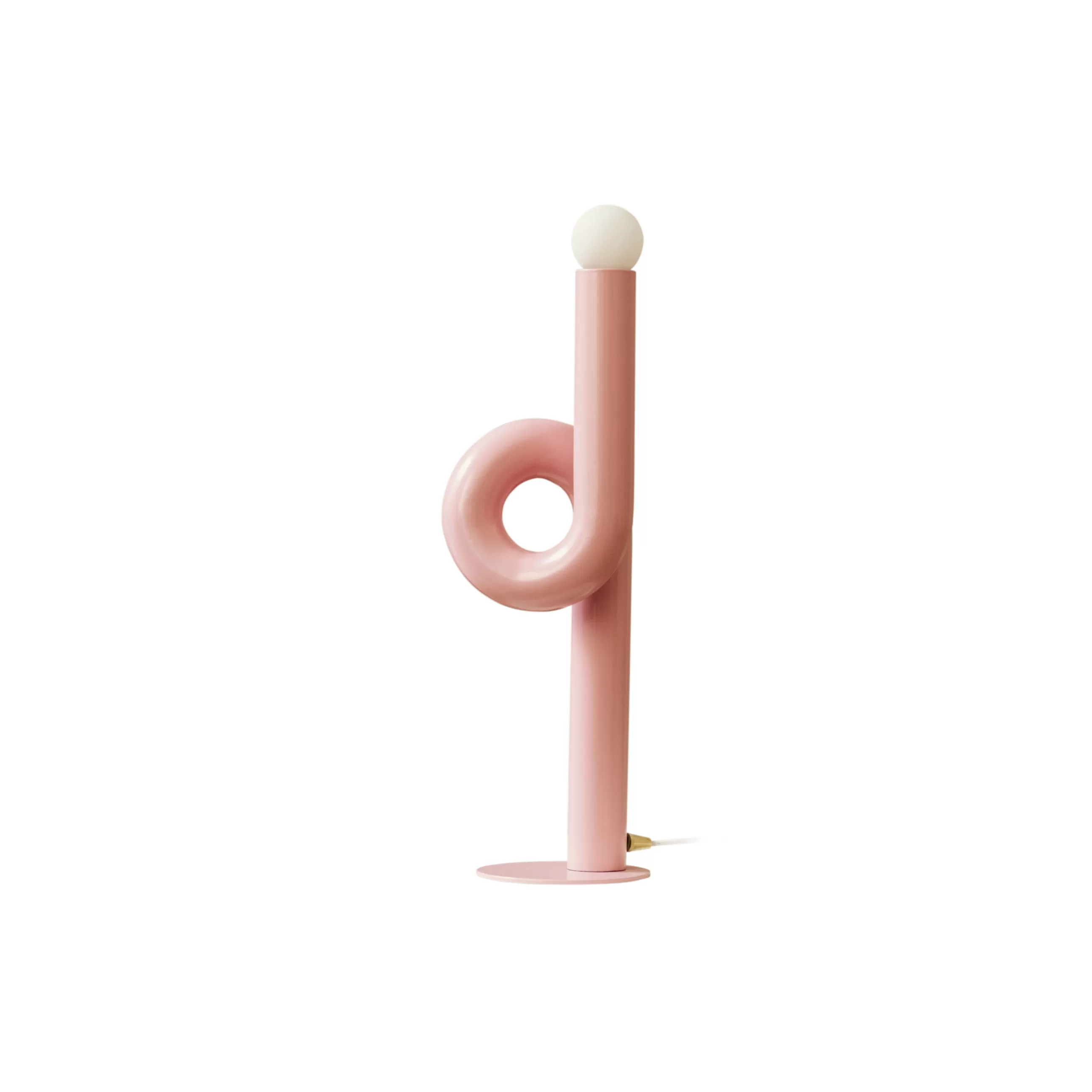 Terrasses Et Balcons>Axel Chay Lampe De Table Mini Petite Modulation Metal/ H 45 Cm - Exclusivite Made In Design - Rose