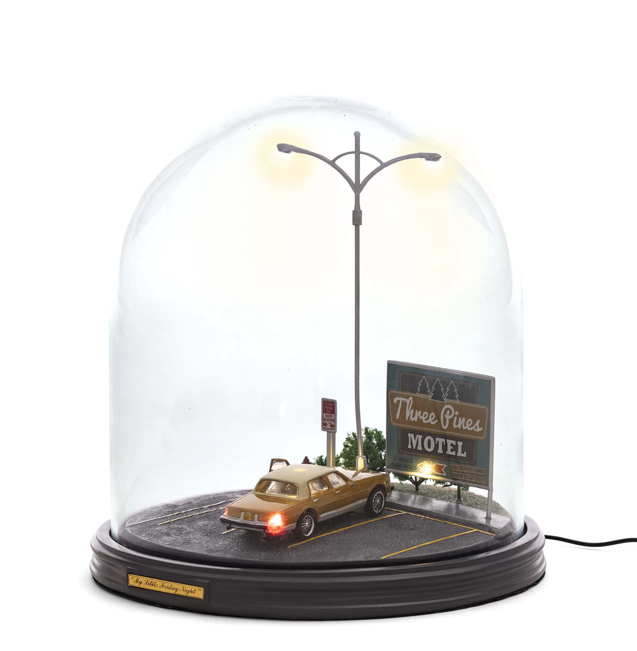Mobilier Et Objets Lumineux>Seletti Lampe De Table My Little Friday Night Led Verre / O 25 X H 26 Cm - Multicolore